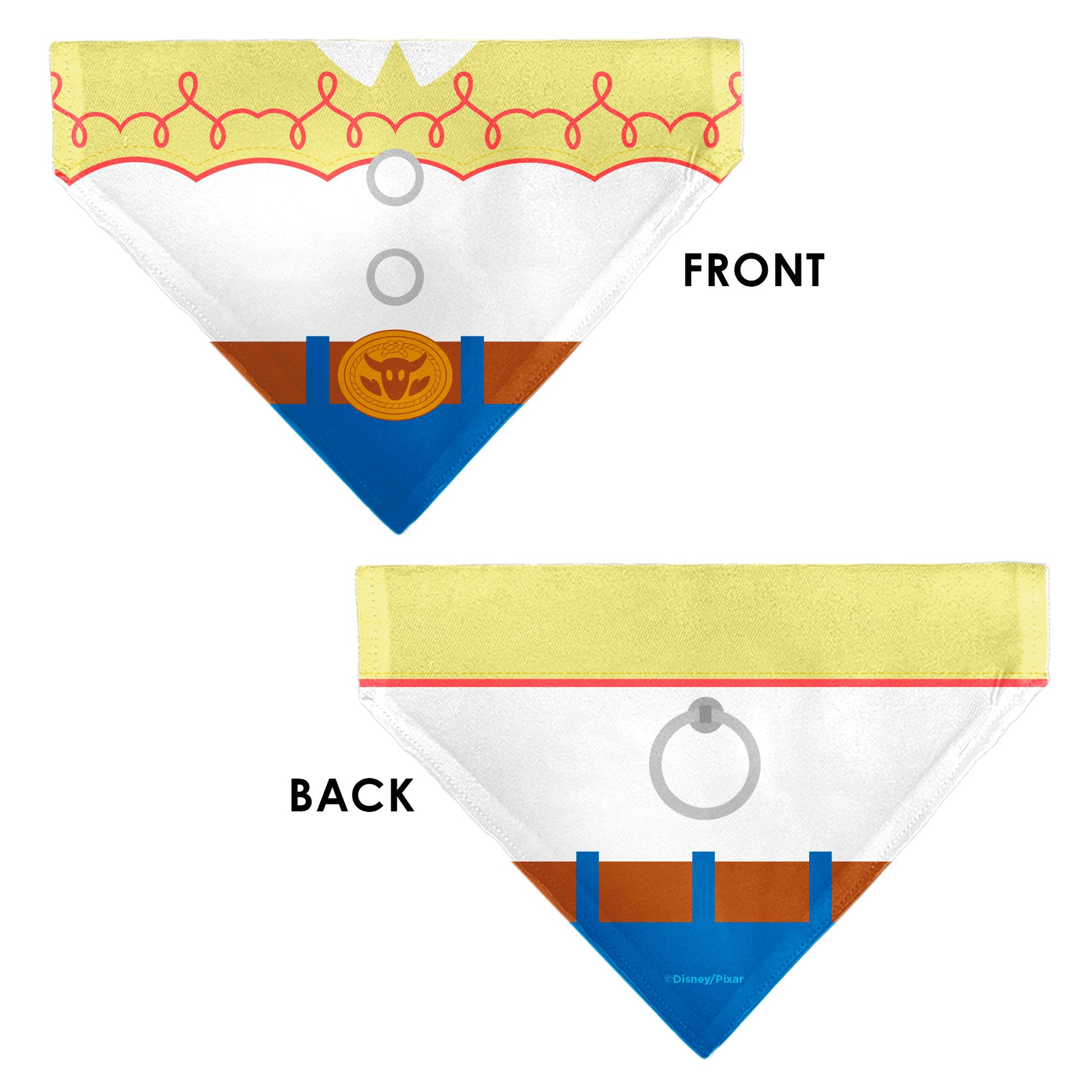 Pet Bandana - Toy Story Jessie Bounding Costume Bodice Pet Bandanas Disney