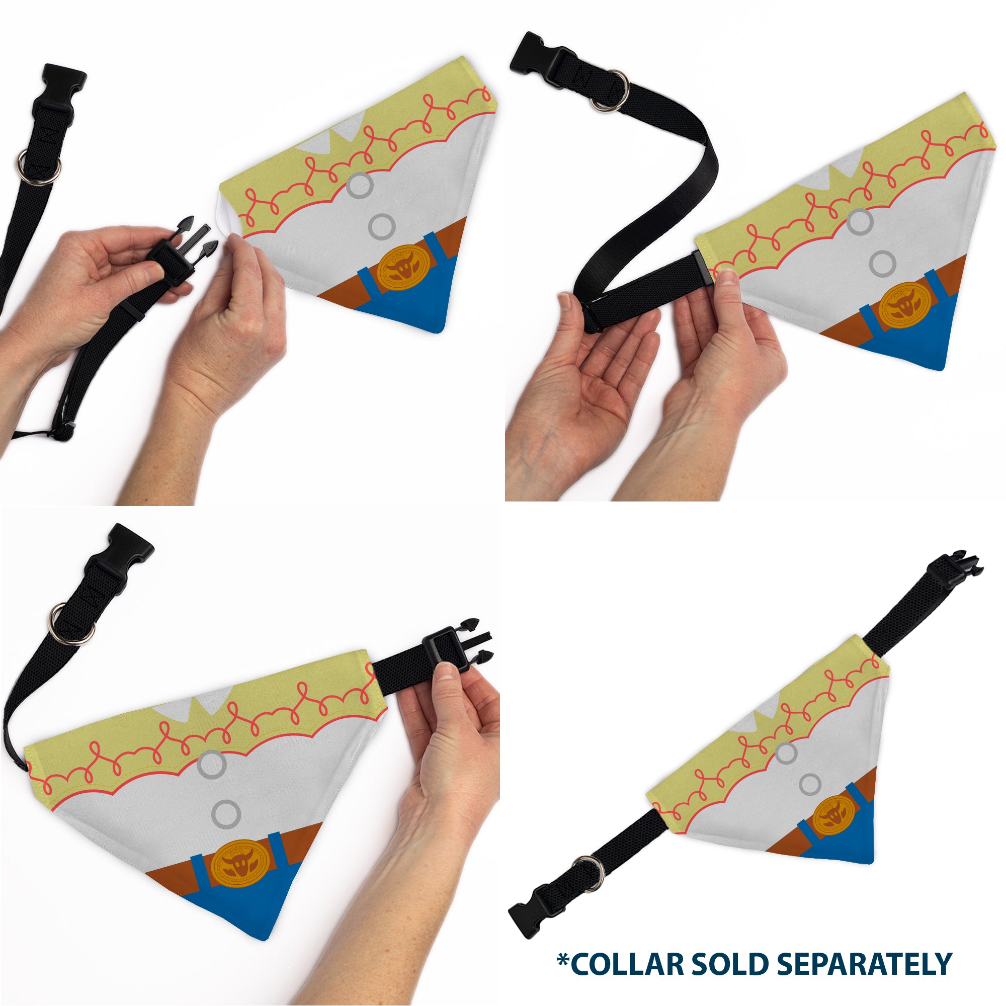 Pet Bandana - Toy Story Jessie Bounding Costume Bodice Pet Bandanas Disney