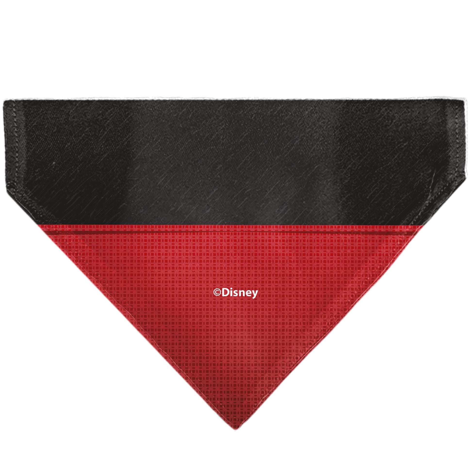 Pet Bandana - Mickey Mouse Buttons Black/Red Pet Bandanas Disney