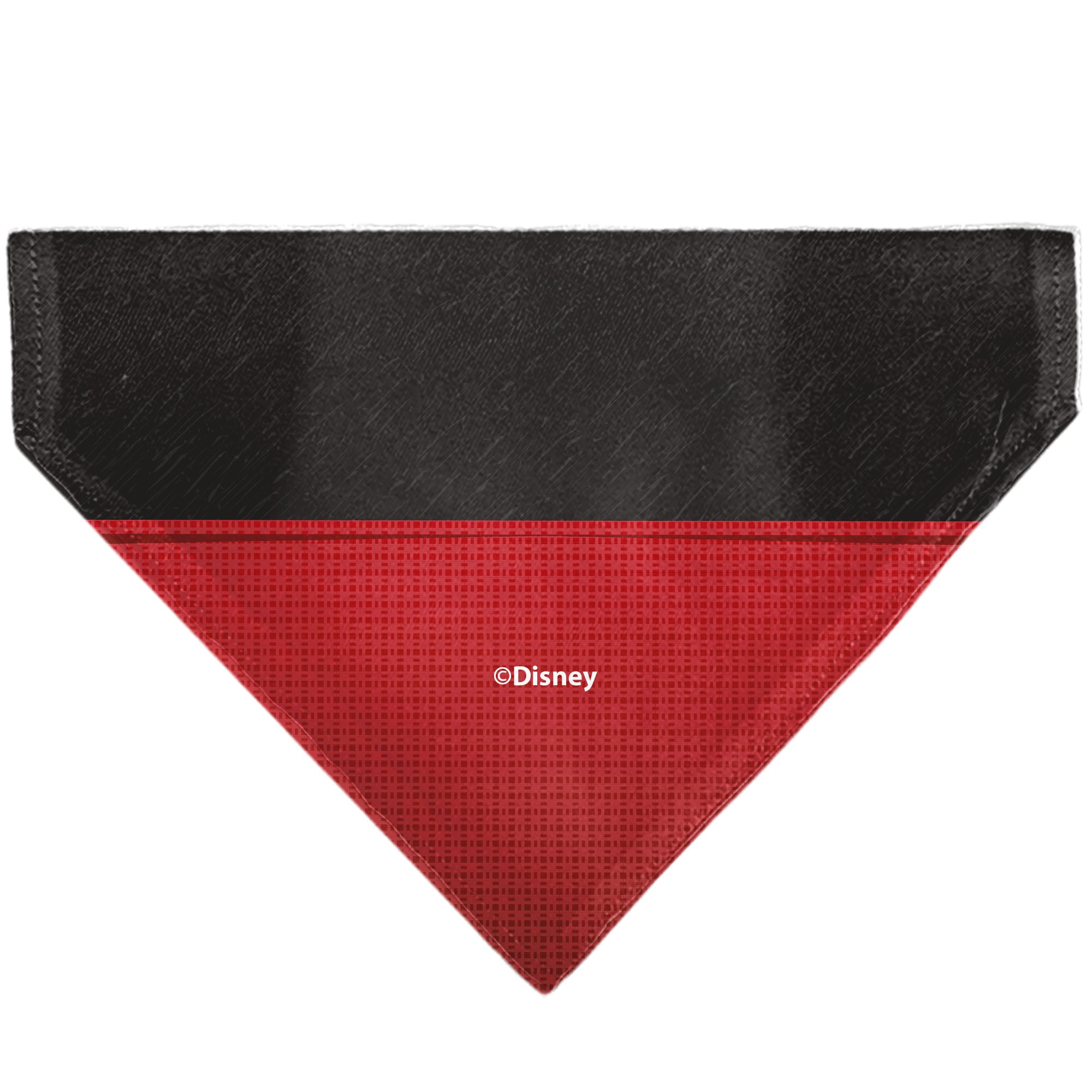 Pet Bandana - Mickey Mouse Buttons Black/Red Pet Bandanas Disney
