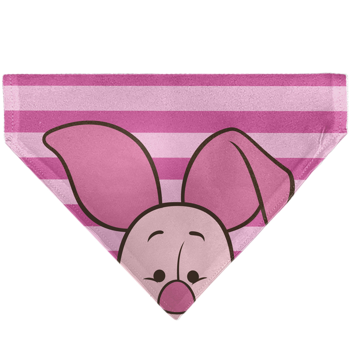 Pet Bandana - Piglet Face and Stripes Pinks Pet Bandanas Disney