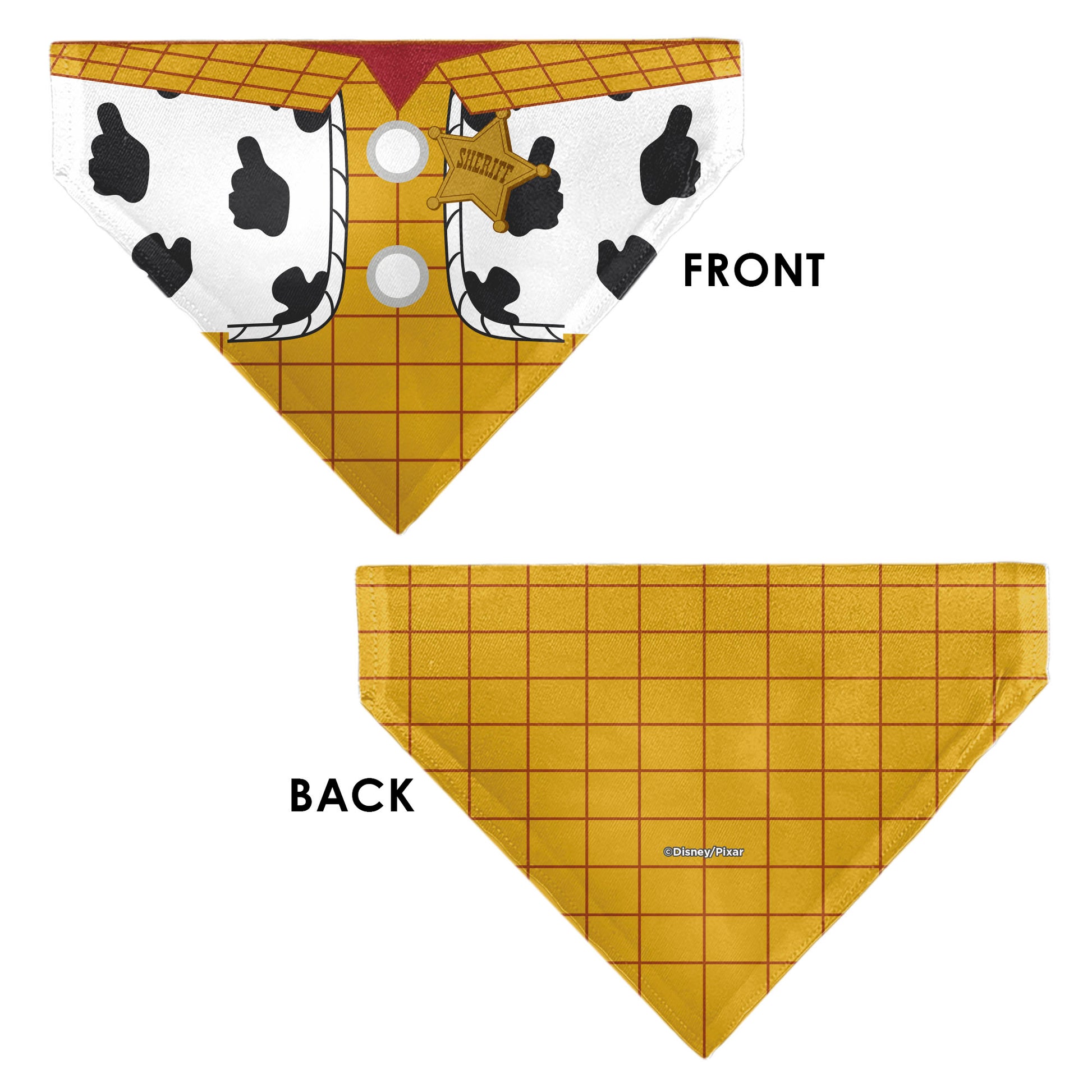 Pet Bandana - Toy Story Woody Bounding Costume Bodice Pet Bandanas Disney