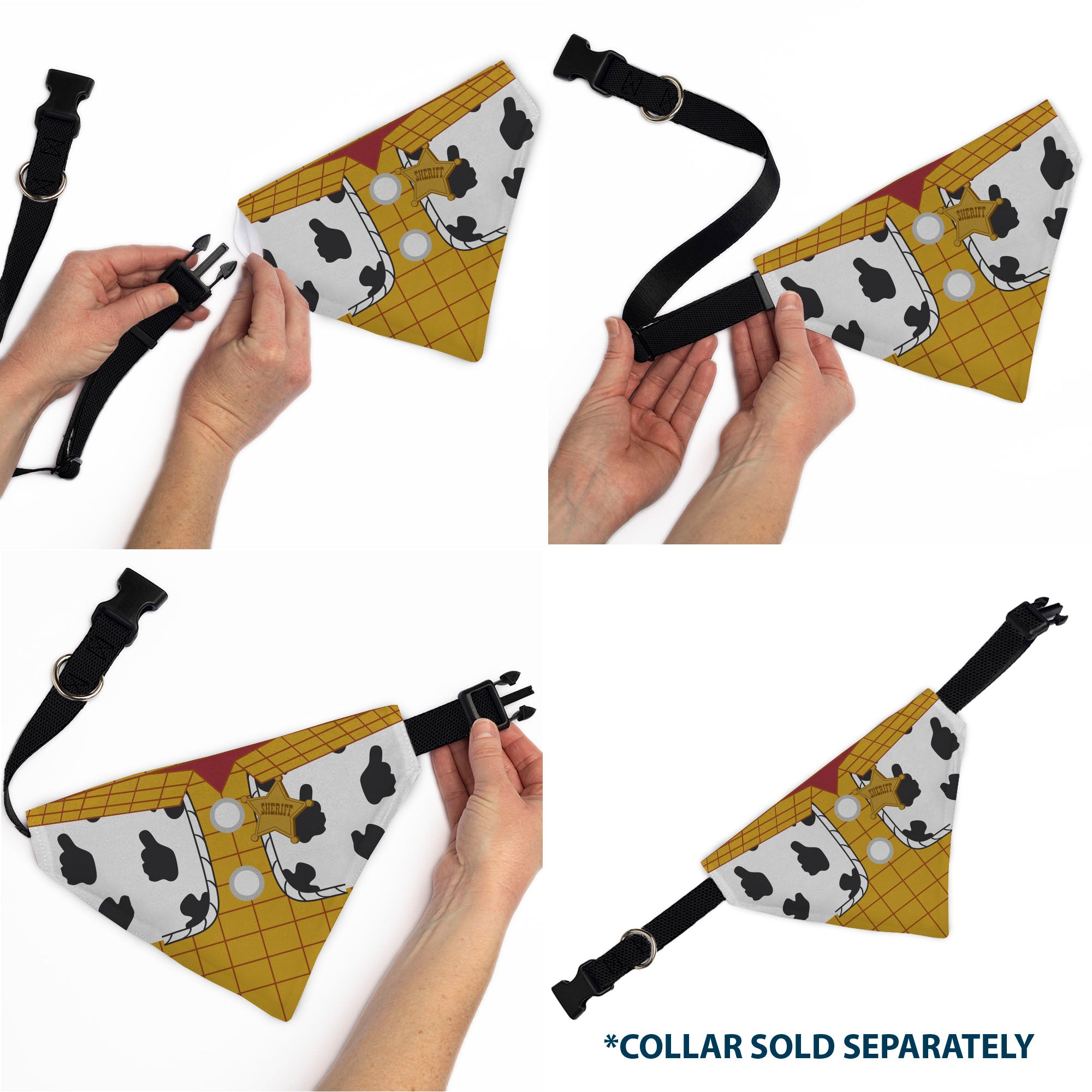 Pet Bandana - Toy Story Woody Bounding Costume Bodice Pet Bandanas Disney