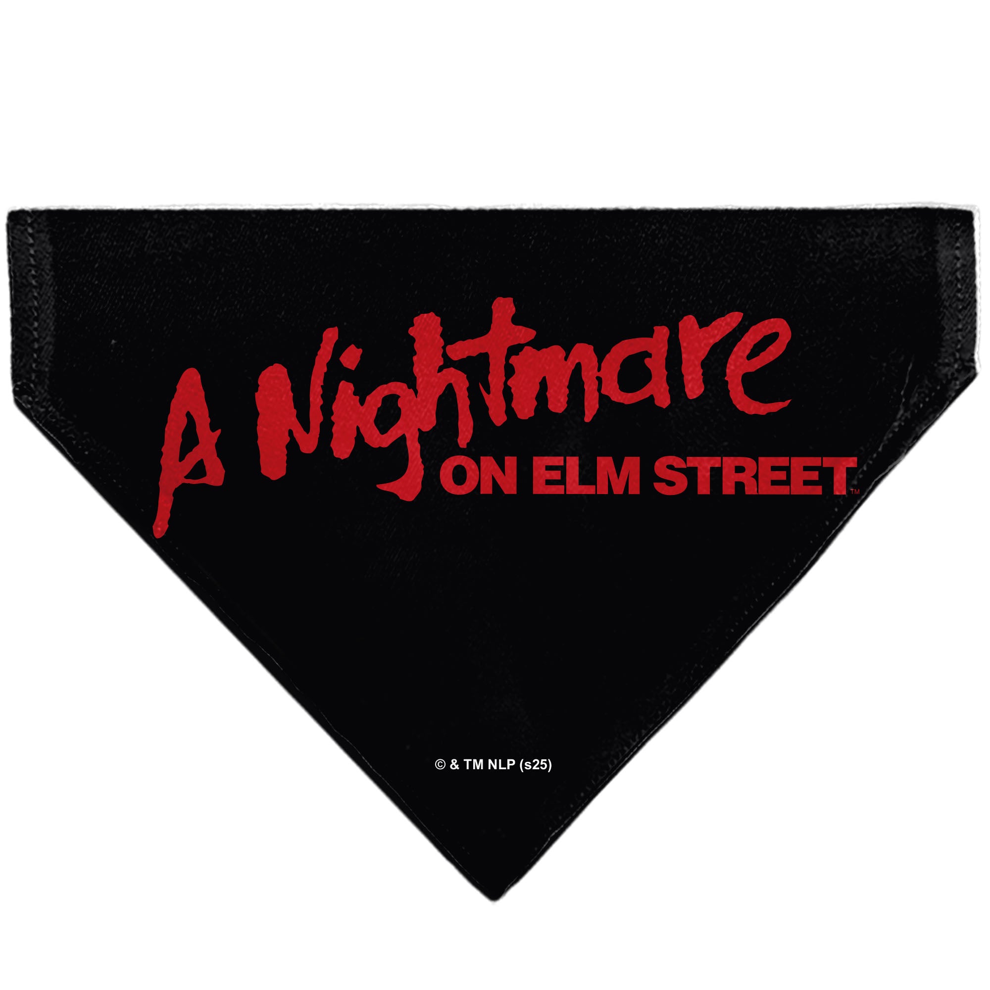 Pet Bandana - A Nightmare on Elm Street Freddy DREAM DEMON Pose Black/Red Pet Bandanas A Nightmare on Elm Street