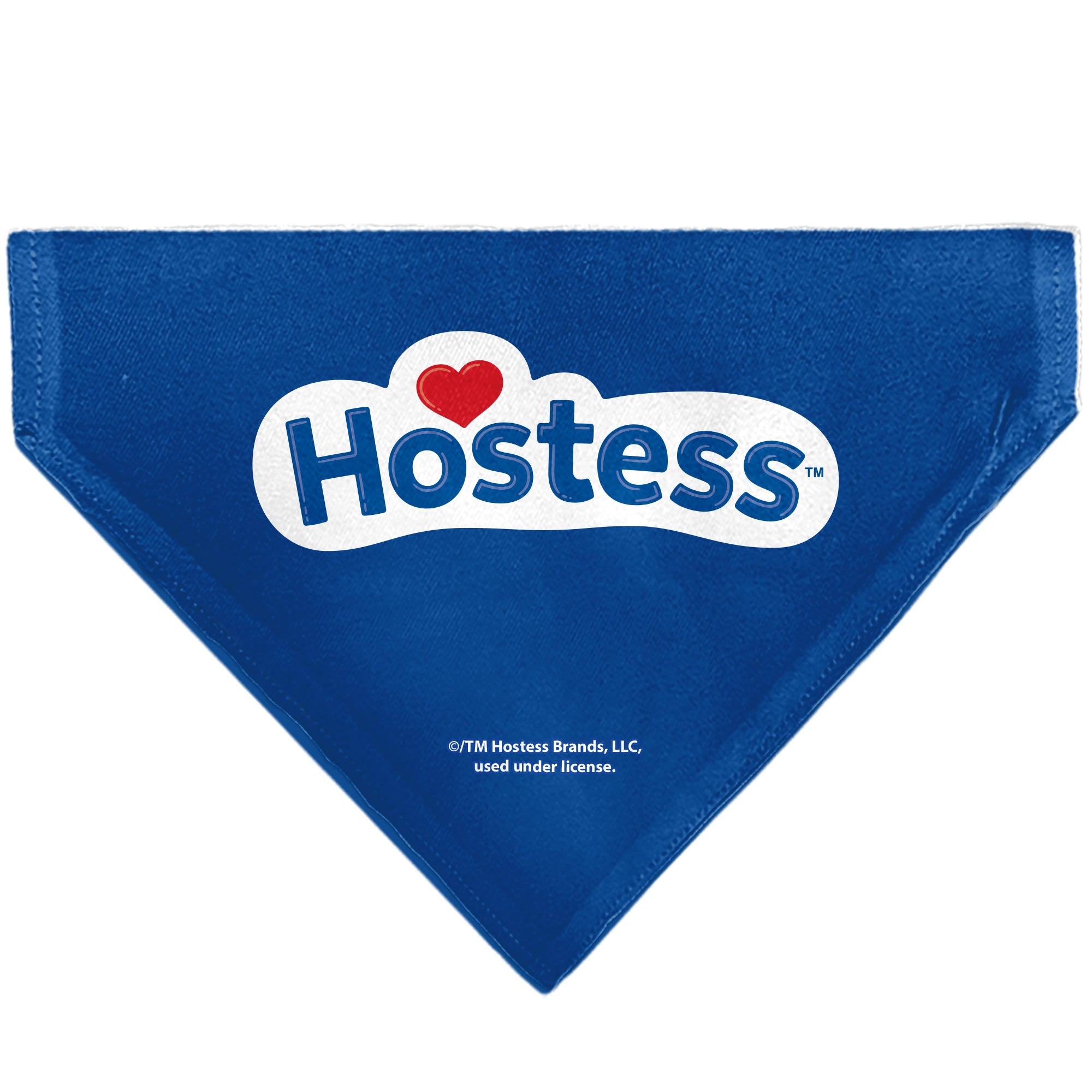 Pet Bandana - Hostess Ding Dongs and Logo Blue