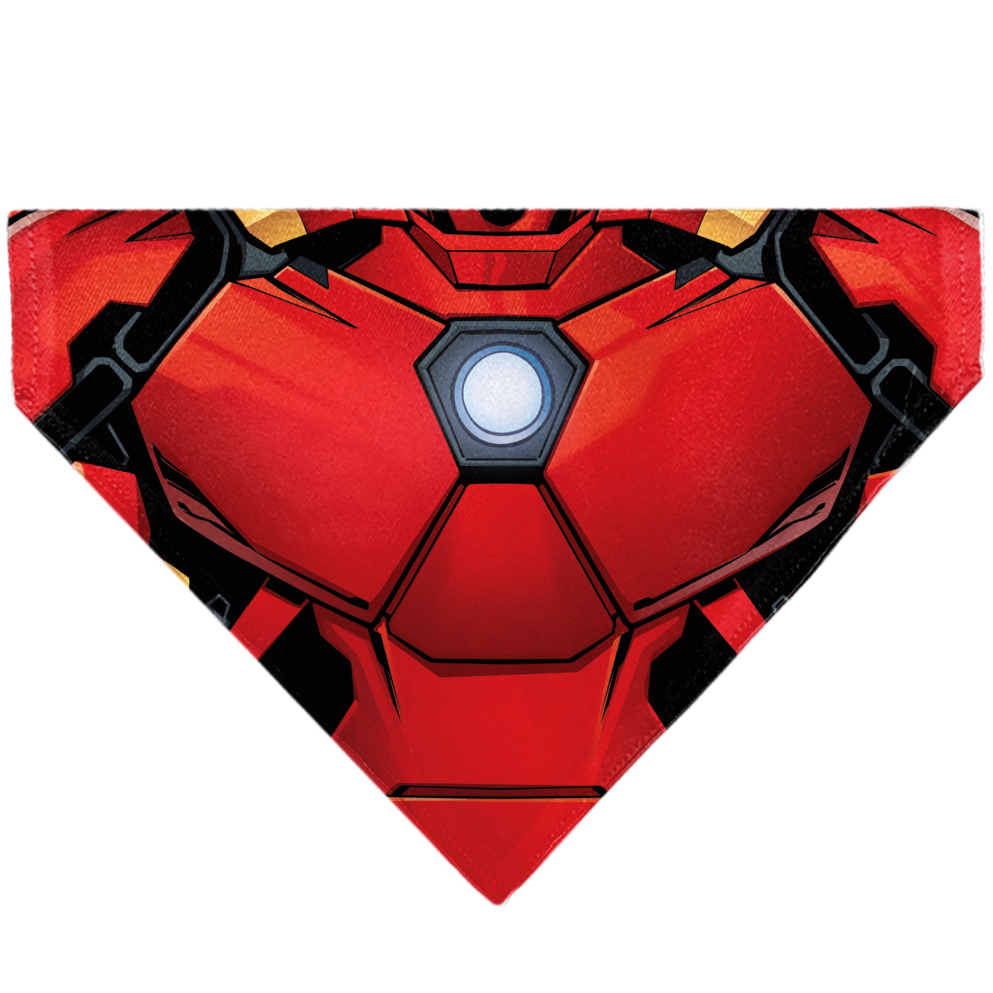 Pet Bandana - Iron Man Suit Chest Detail Red/Black Pet Bandanas Marvel Comics