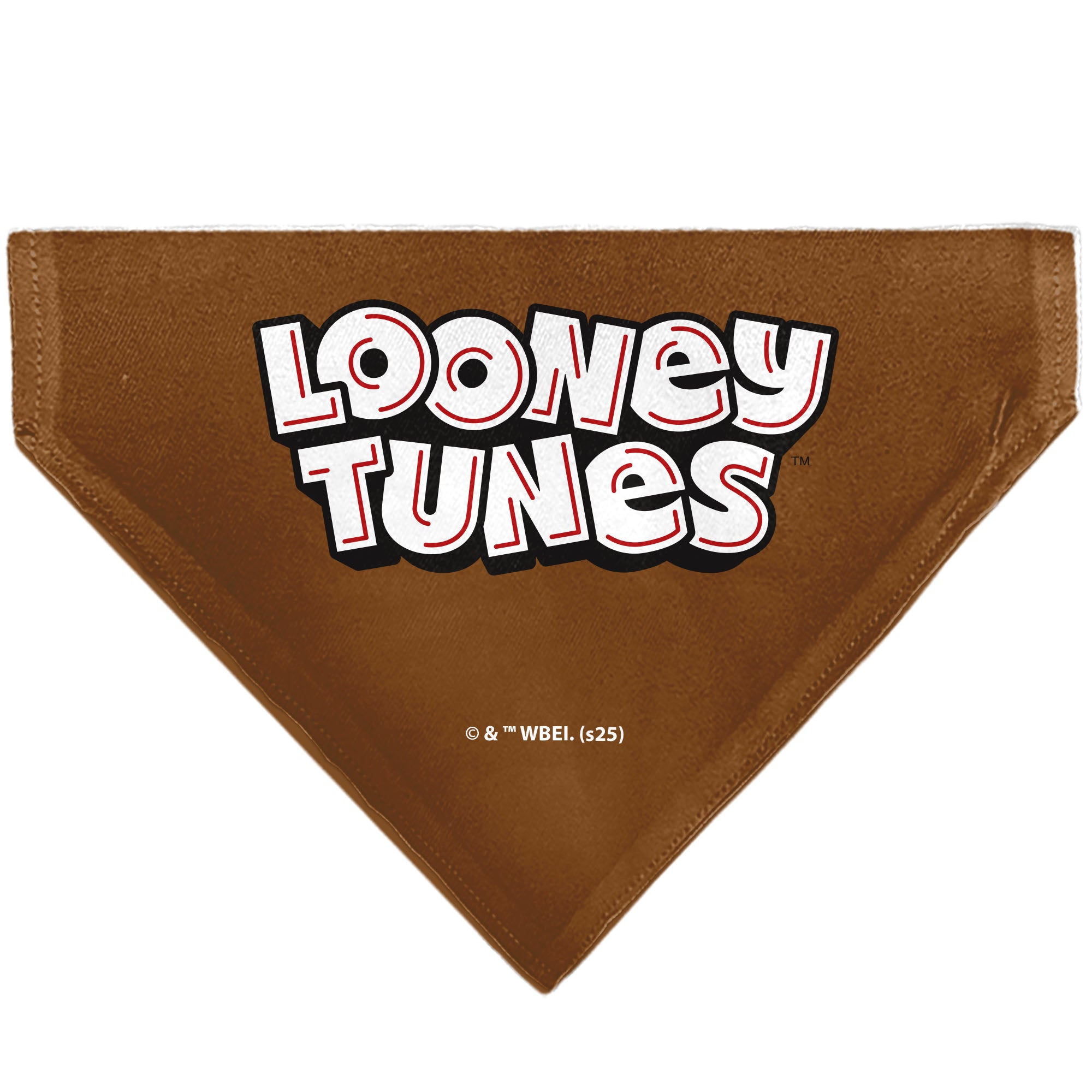 Pet Bandana - LOONEY TUNES Taz Tasmanian Devil Face Close-Up Brown