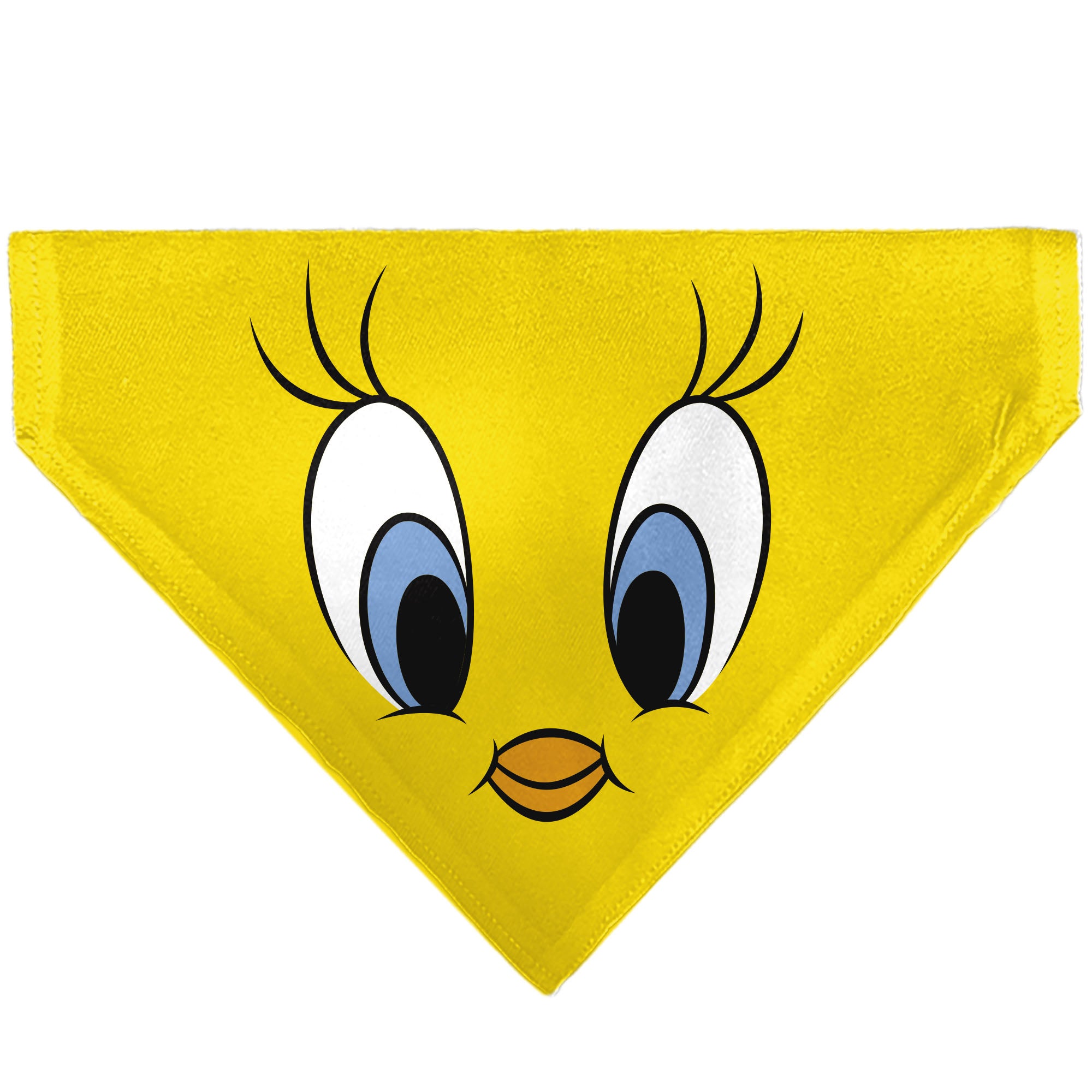 Pet Bandana - LOONEY TUNES Tweety Bird Face Close-Up Yellow