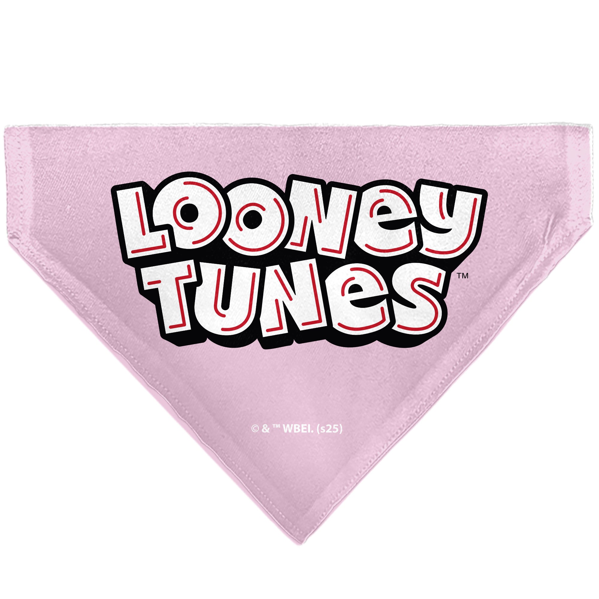 Pet Bandana - Daffy Duck YOU'RE A GEM Heart Pose and Title Logo Pink Pet Bandanas Looney Tunes