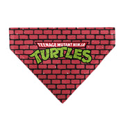 Pet Bandana - TEENAGE MUTANT NINJA TURTLES Brick Title Logo Pet Bandanas Teenage Mutant Ninja Turtles