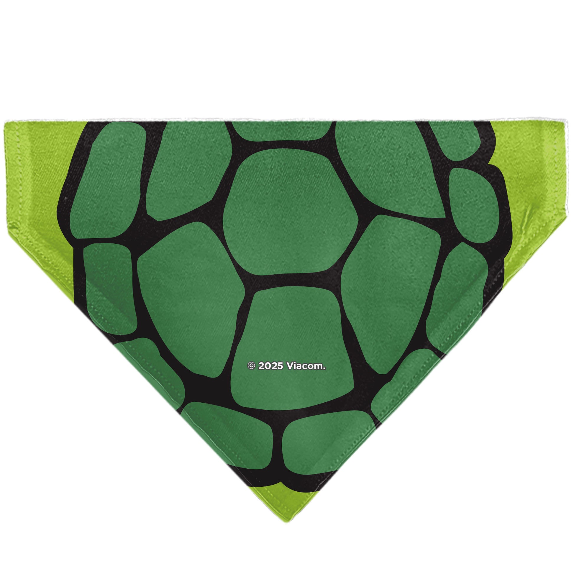 Pet Bandana - Ninja Turtles Michaelangelo Face and Turtle Shell Character Close-Up Green Pet Bandanas Teenage Mutant Ninja Turtles