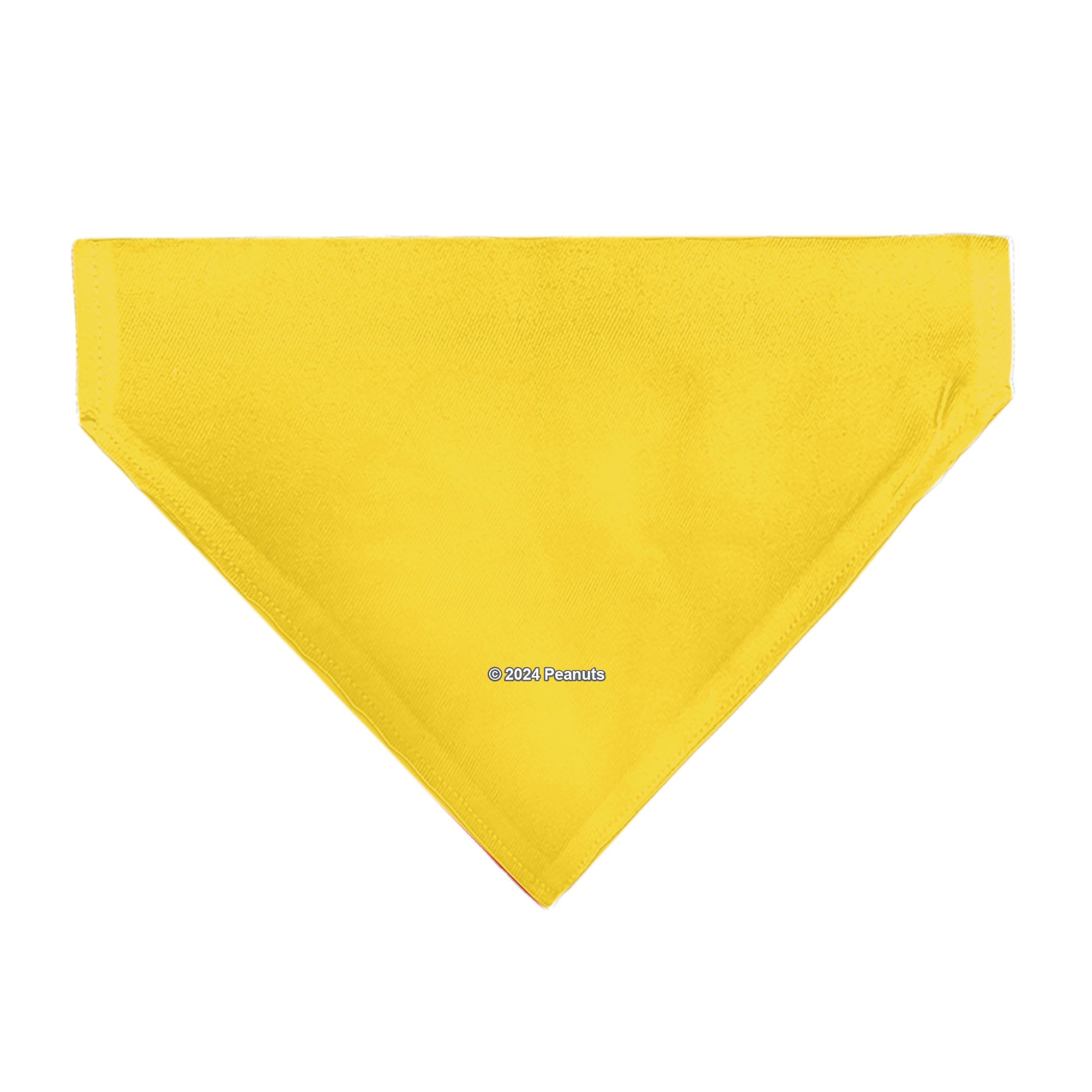 Pet Bandana - Peanuts Charlie Brown Zig Zag Stripe Yellow/Black Pet Bandanas Peanuts