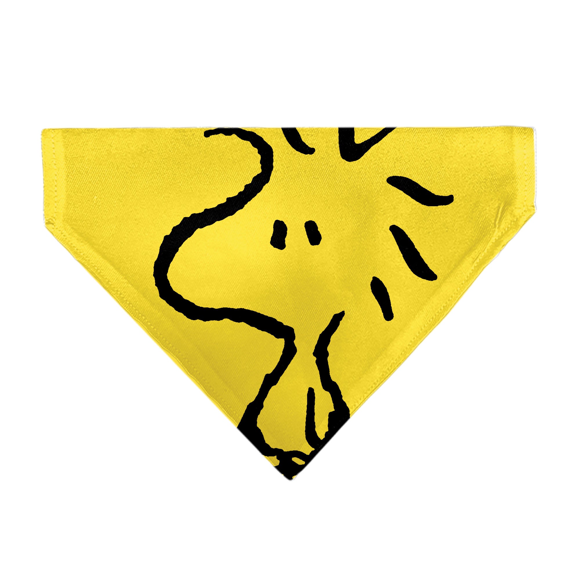 Pet Bandana - Peanuts Woodstock Pose Yellow Pet Bandanas Peanuts