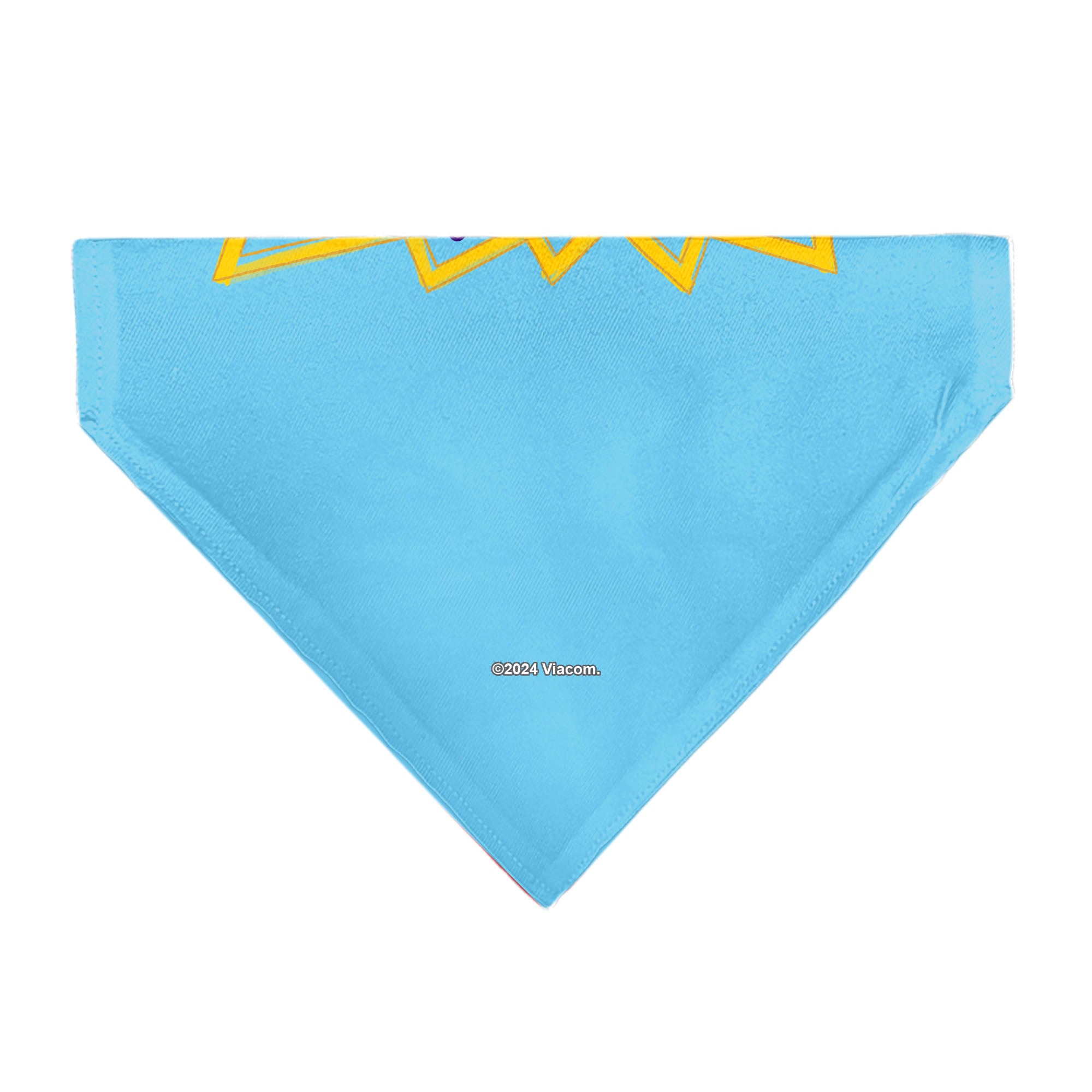 Pet Bandana - RUGRATS Four Character Group Pose and Title Logo Light Blue Pet Bandanas Rugrats