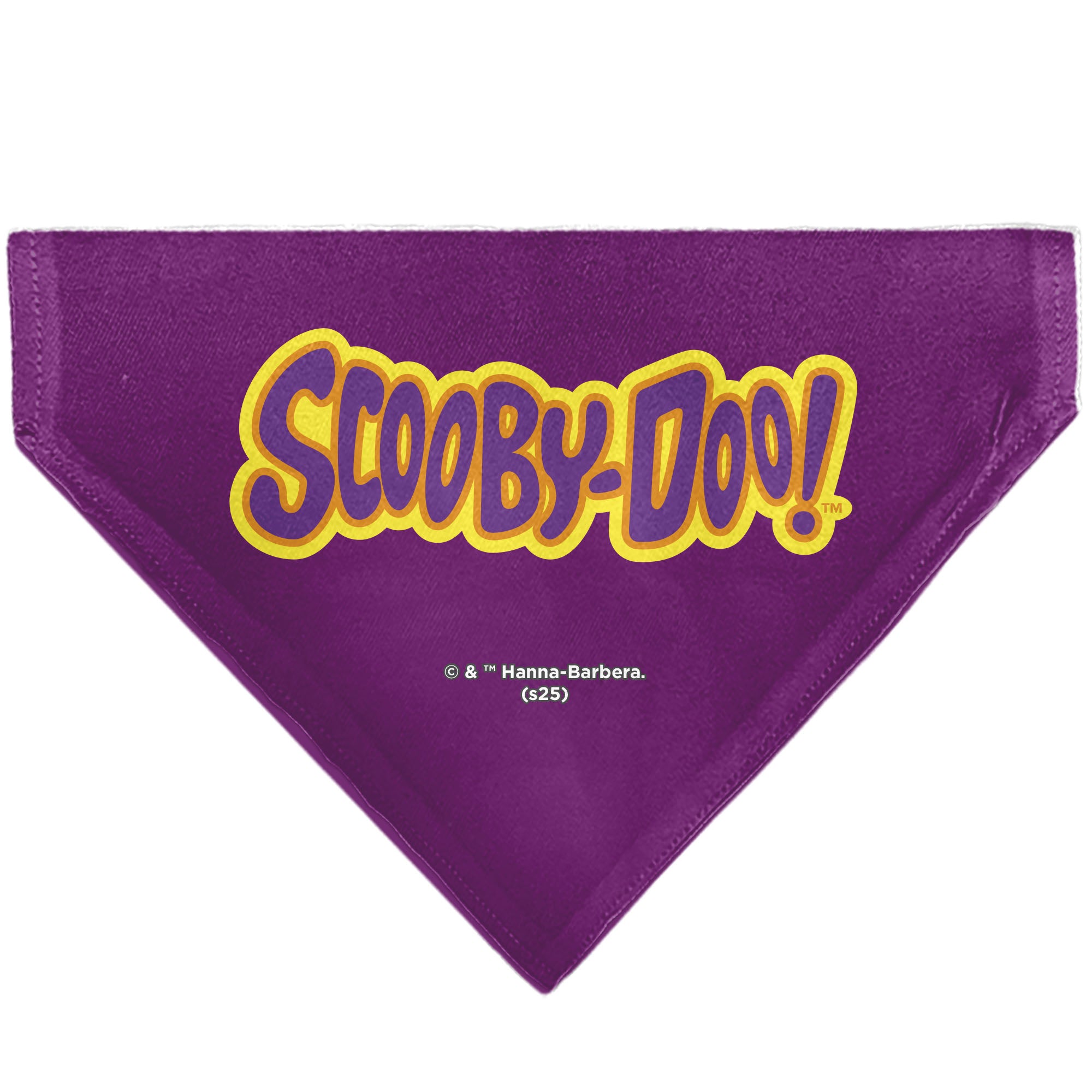 Pet Bandana - Scooby-Doo Laughing and Shaggy Screaming Pose Yellow