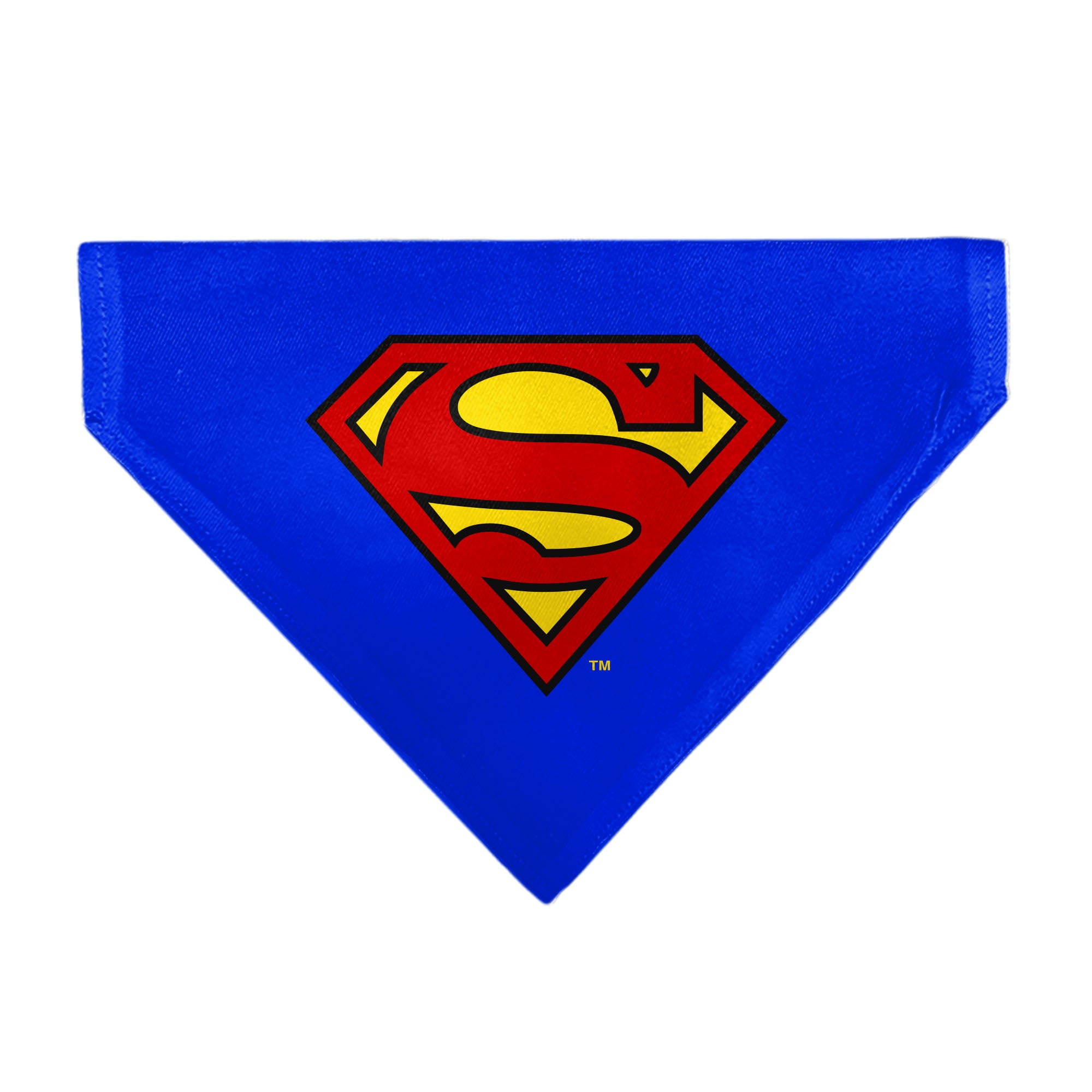 Pet Bandana - Superman Shield Logo Blue/Red/Yellow Pet Bandanas DC Comics