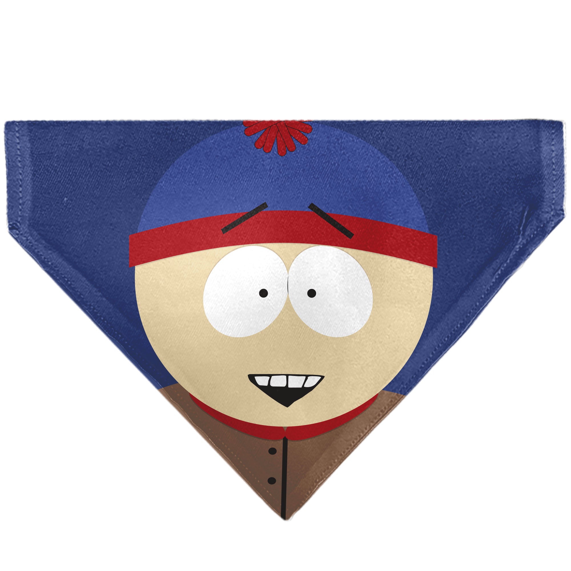Pet Bandana - South Park Stan Marsh Face Close-Up Blue Pet Bandanas South Park