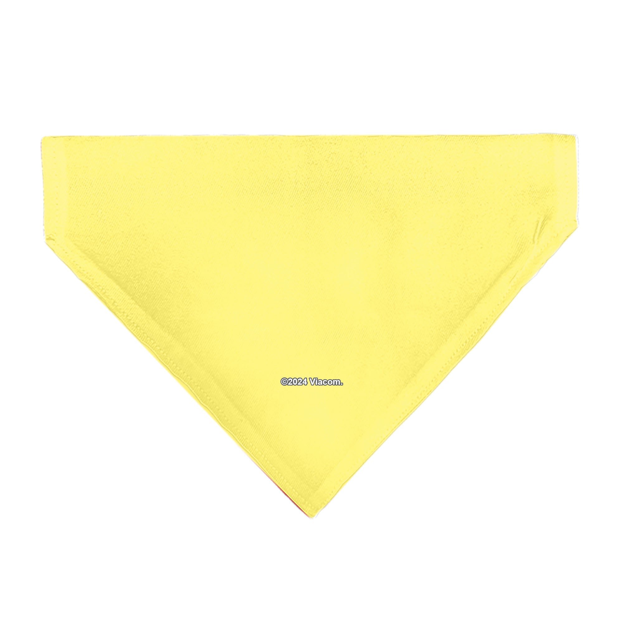 Pet Bandana - SpongeBob SquarePants NORMAL IS BORING Pose Yellows Pet Bandanas SpongeBob SquarePants