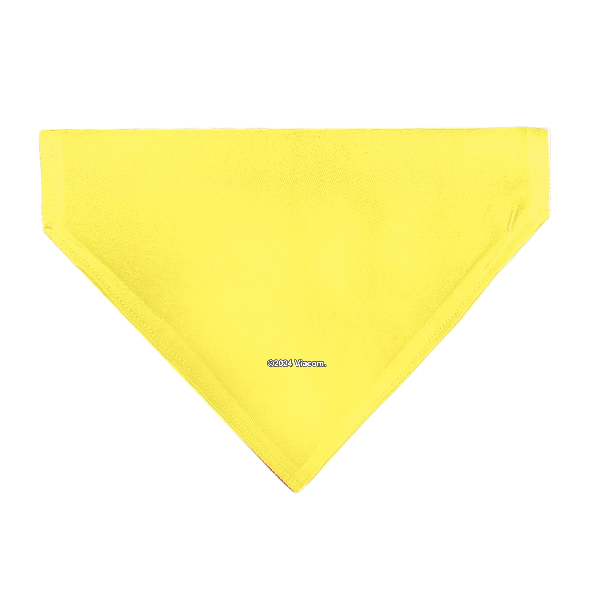 Pet Bandana - SpongeBob SquarePants SPSP $B Chain Pose Yellow Pet Bandanas SpongeBob SquarePants