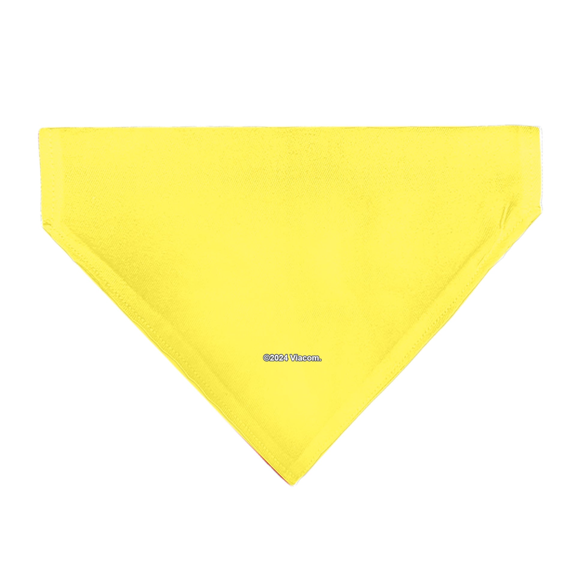 Pet Bandana - SpongeBob SquarePants Face Close-Up Yellow Pet Bandanas SpongeBob SquarePants