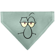 Pet Bandana - SpongeBob SquarePants Squidward Character Close-Up Blue Pet Bandanas SpongeBob SquarePants