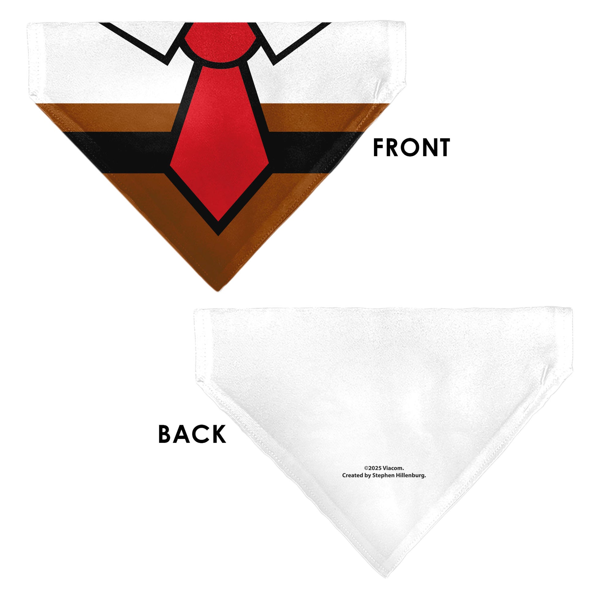 Pet Bandana - SpongeBob SquarePants Tie Outfit Character Close-Up Pet Bandanas SpongeBob SquarePants