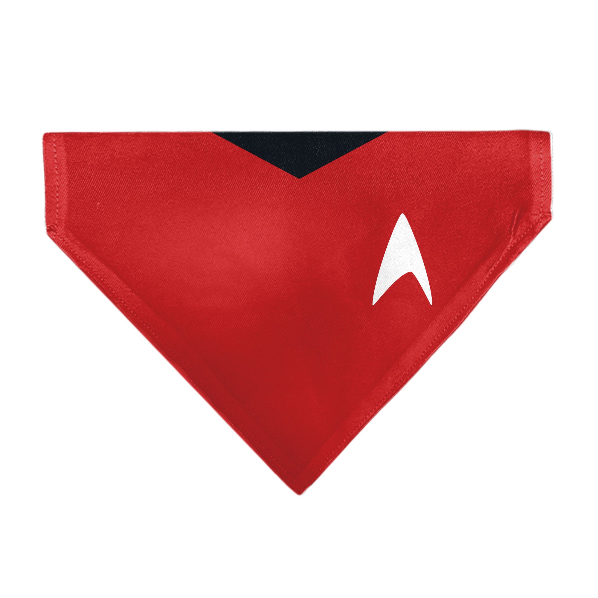 Pet Bandana - Star Trek Original Series Red Uniform Print Pet Bandanas Star Trek