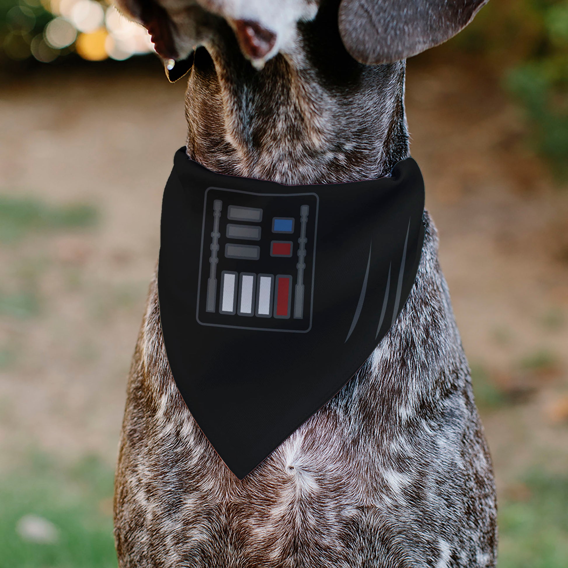 Pet Bandana - Star Wars Darth Vader Character Close-Up Black Pet Bandanas Star Wars