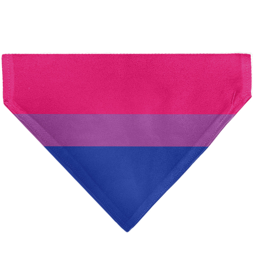 Pet Bandana - Flag Bisexual Pink/Purple/Blue Pet Bandanas Buckle-Down
