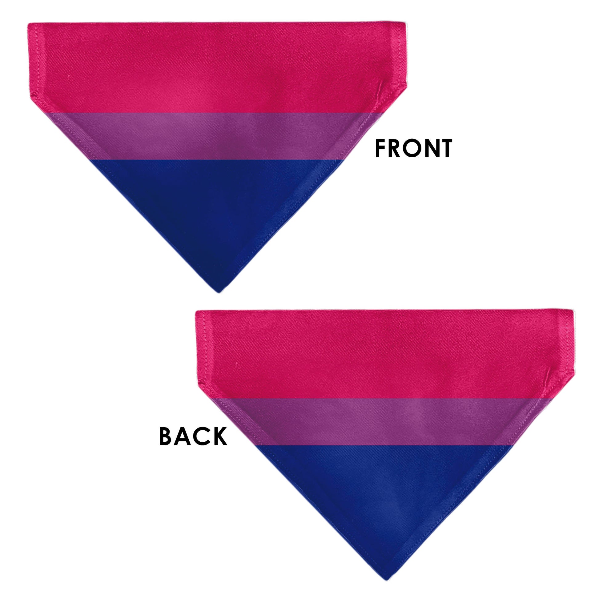 Pet Bandana - Flag Bisexual Pink/Purple/Blue Pet Bandanas Buckle-Down