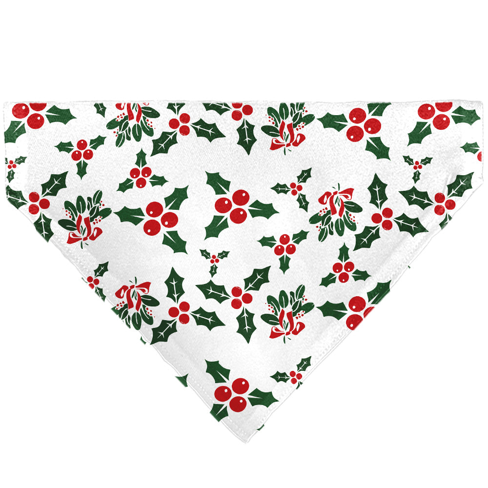 Pet Bandana - Holly & Mistletoe Pet Bandanas Buckle-Down