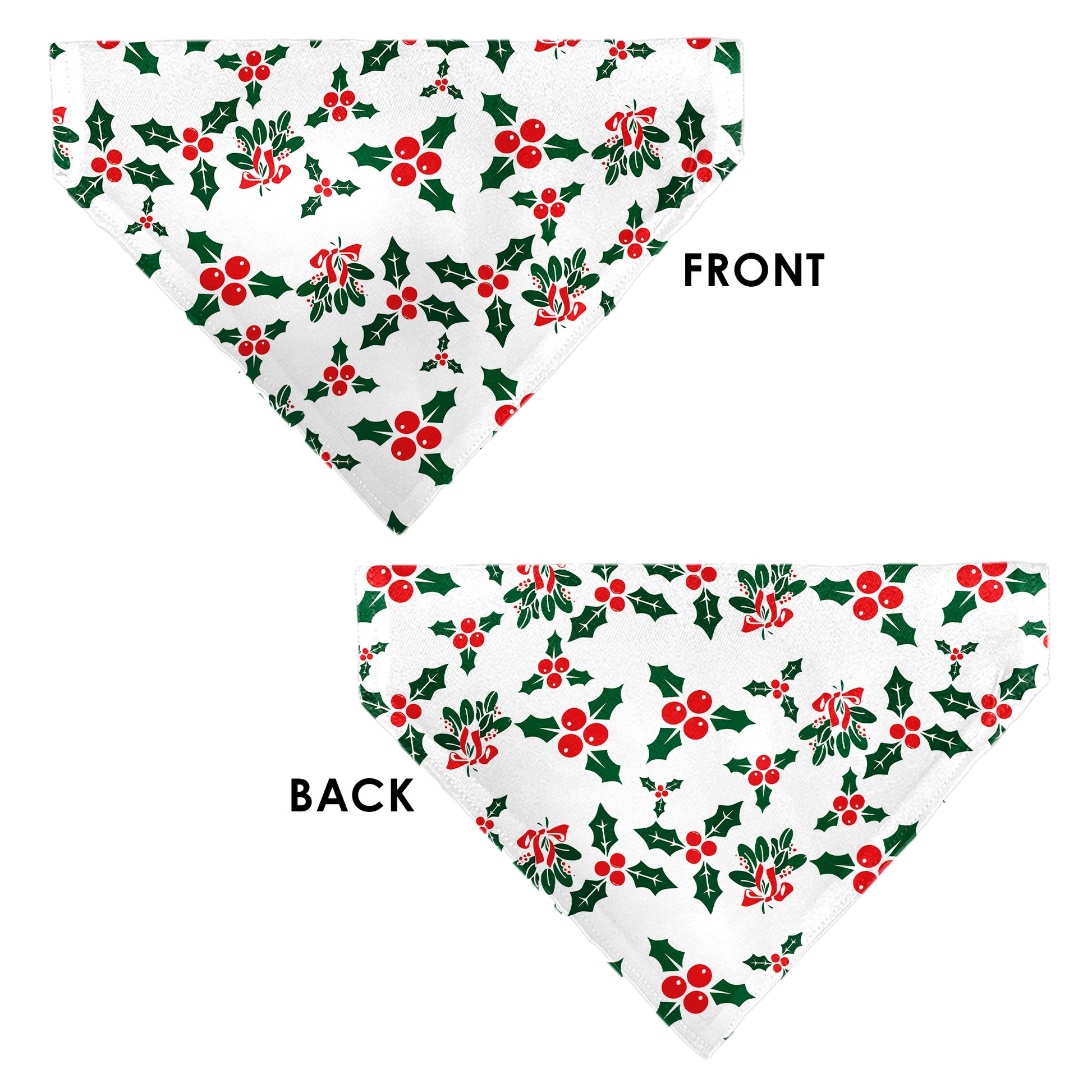 Pet Bandana - Holly & Mistletoe Pet Bandanas Buckle-Down