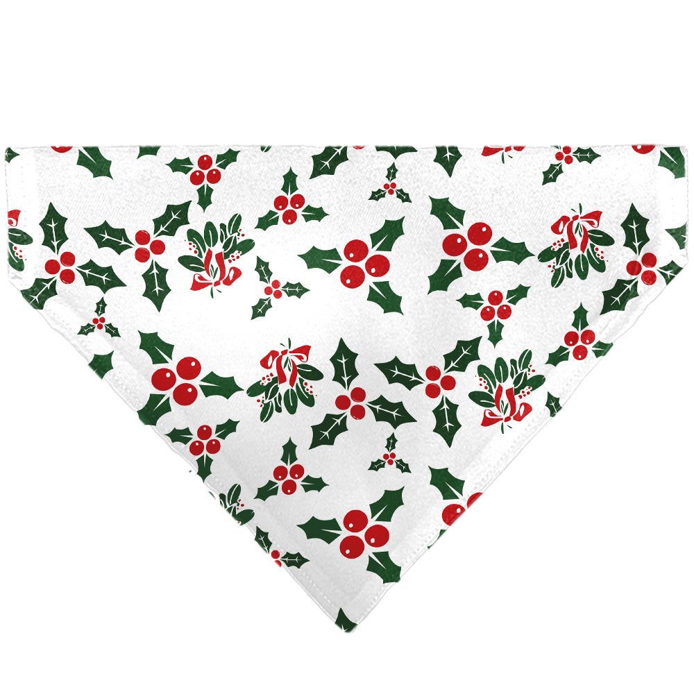 Pet Bandana - Holly & Mistletoe Pet Bandanas Buckle-Down