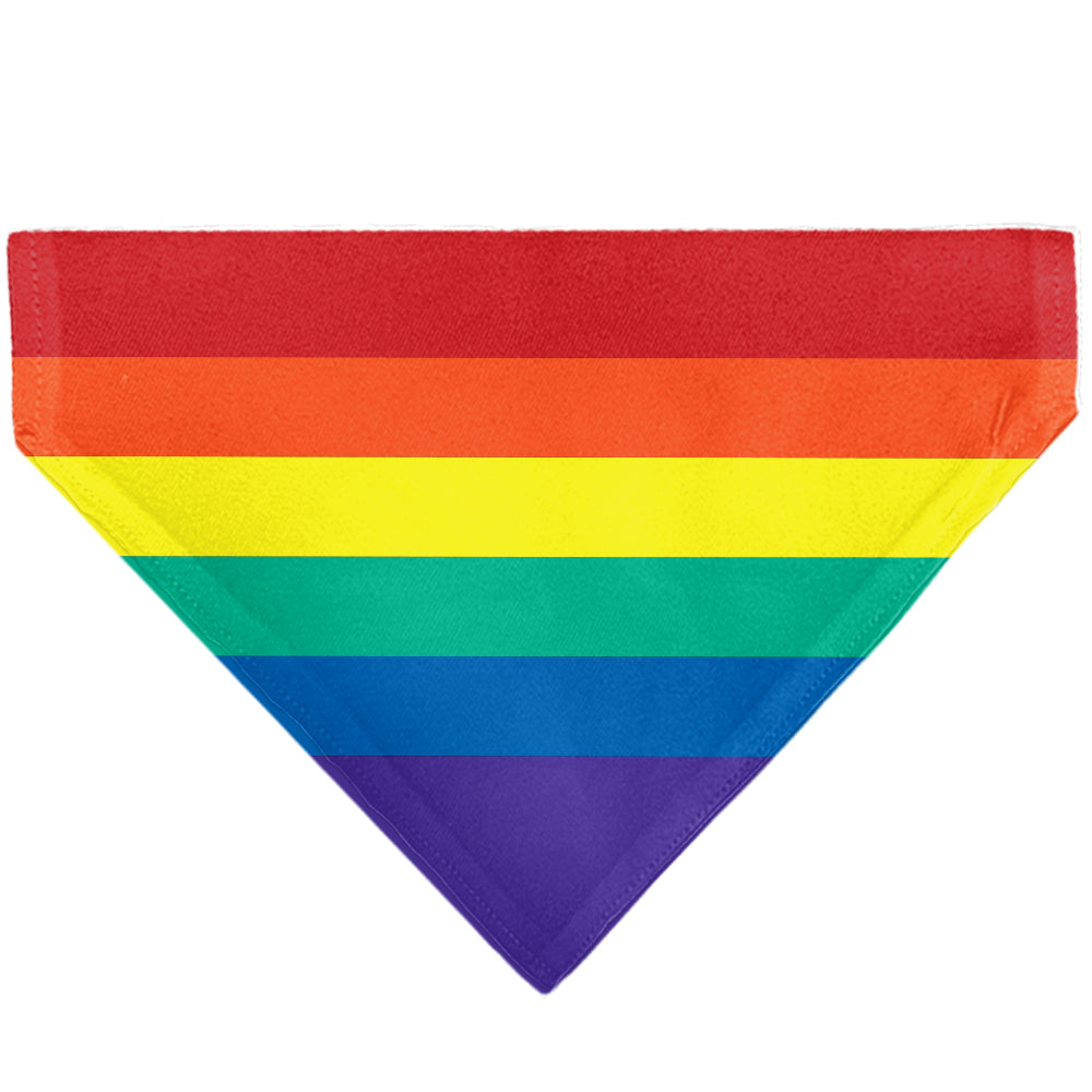 Pet Bandana - Rainbow Print Pet Bandanas Buckle-Down