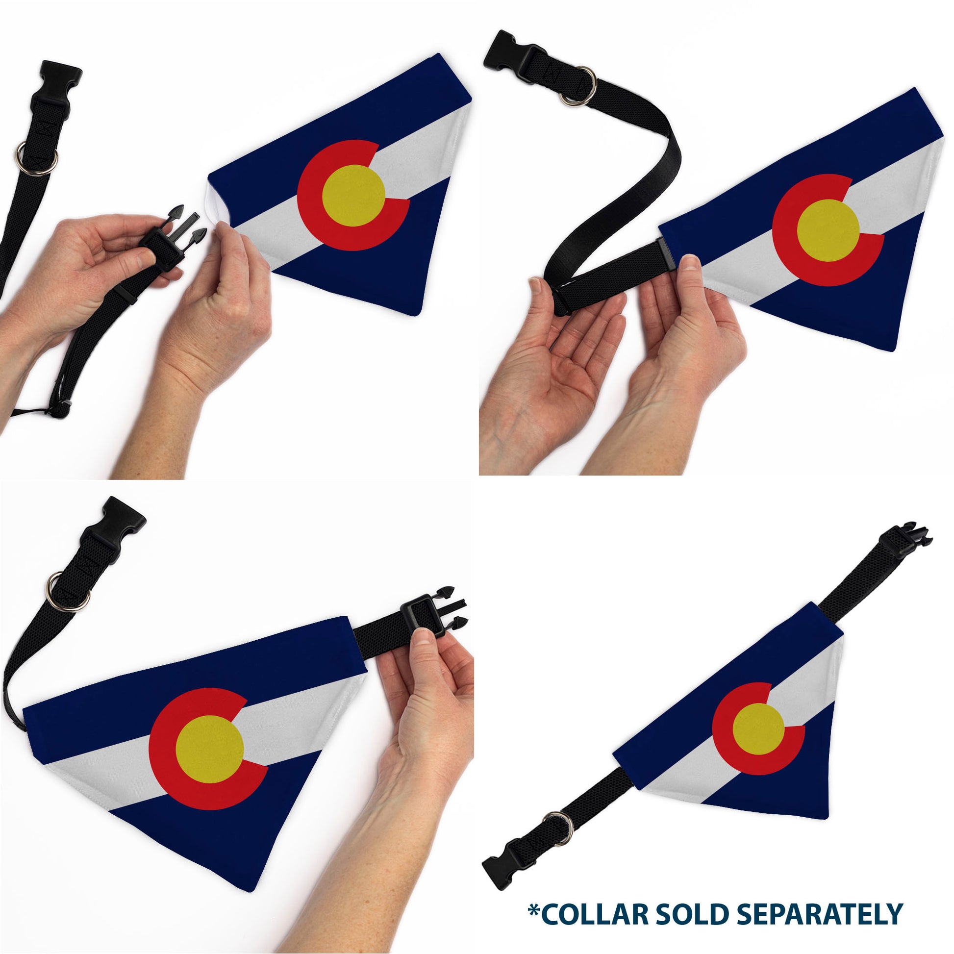 Pet Bandana - Colorado Flag Pet Bandanas Buckle-Down