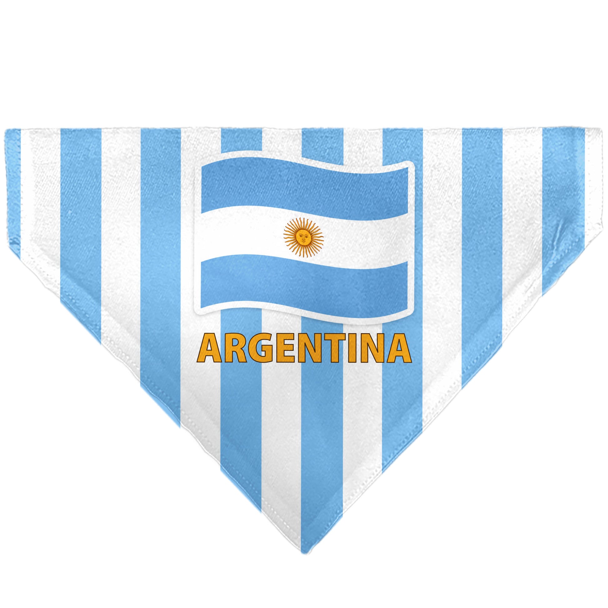 Pet Bandana - Global Soccer Cup Series Argentina Spirit Flag Pet Bandanas Buckle-Down