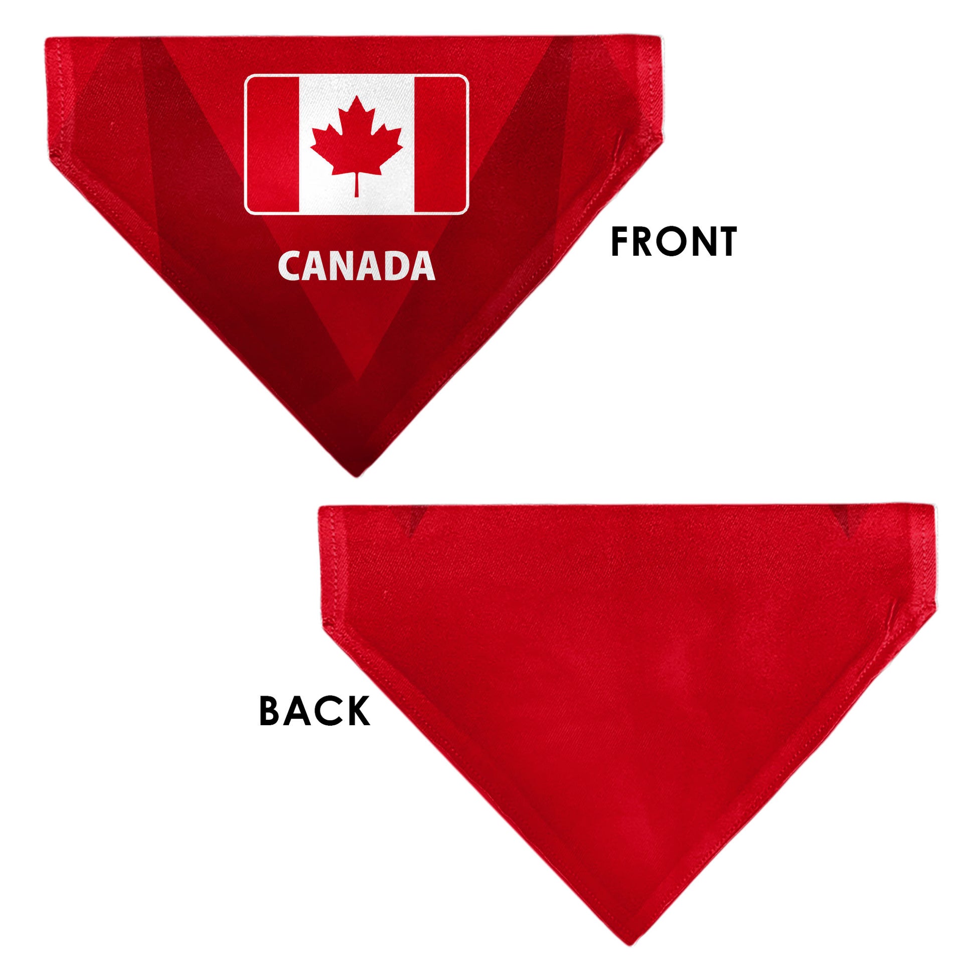 Pet Bandana - Global Soccer Cup Series Canada Spirit Flag Pet Bandanas Buckle-Down