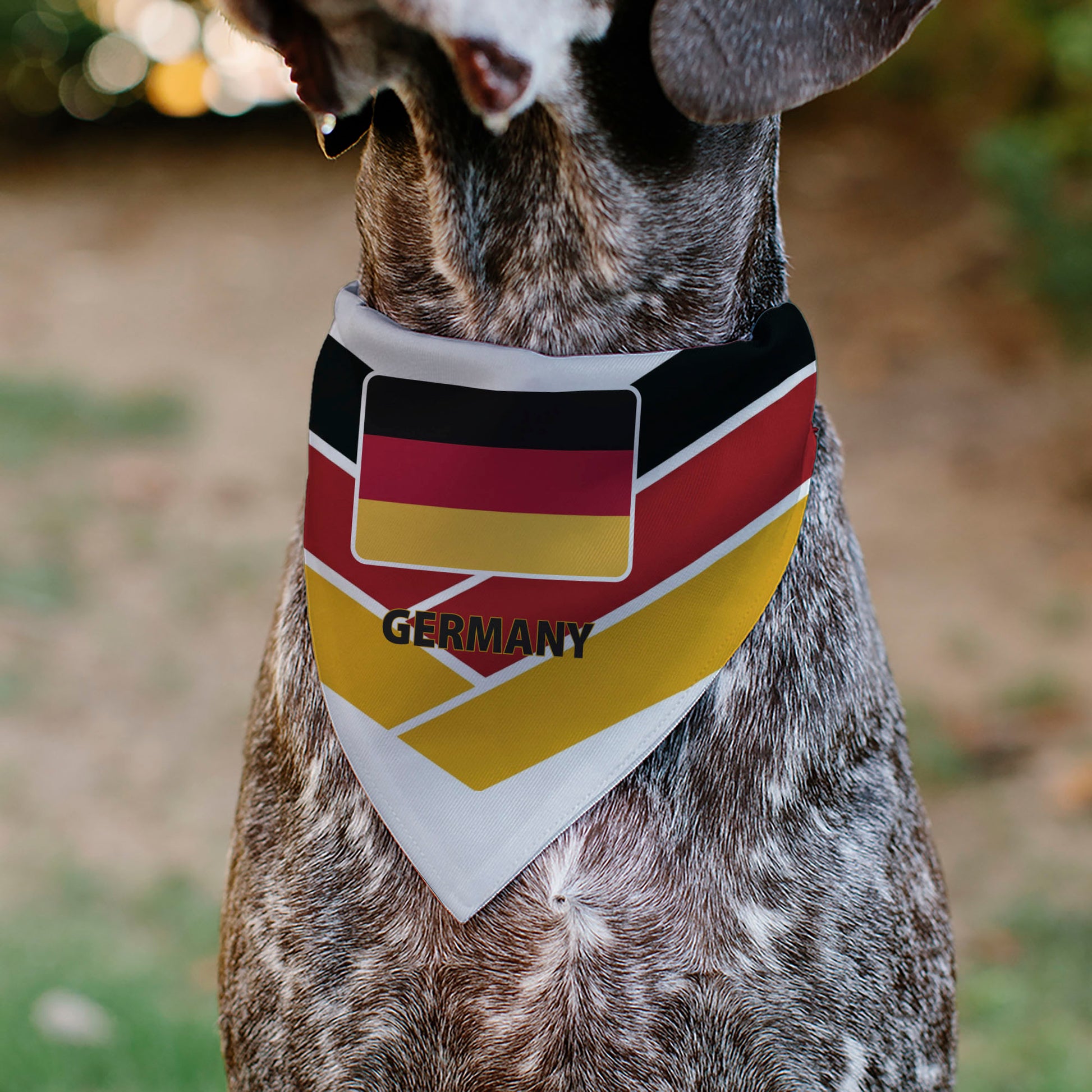 Pet Bandana - Global Soccer Cup Series Germany Spirit Flag Pet Bandanas Buckle-Down