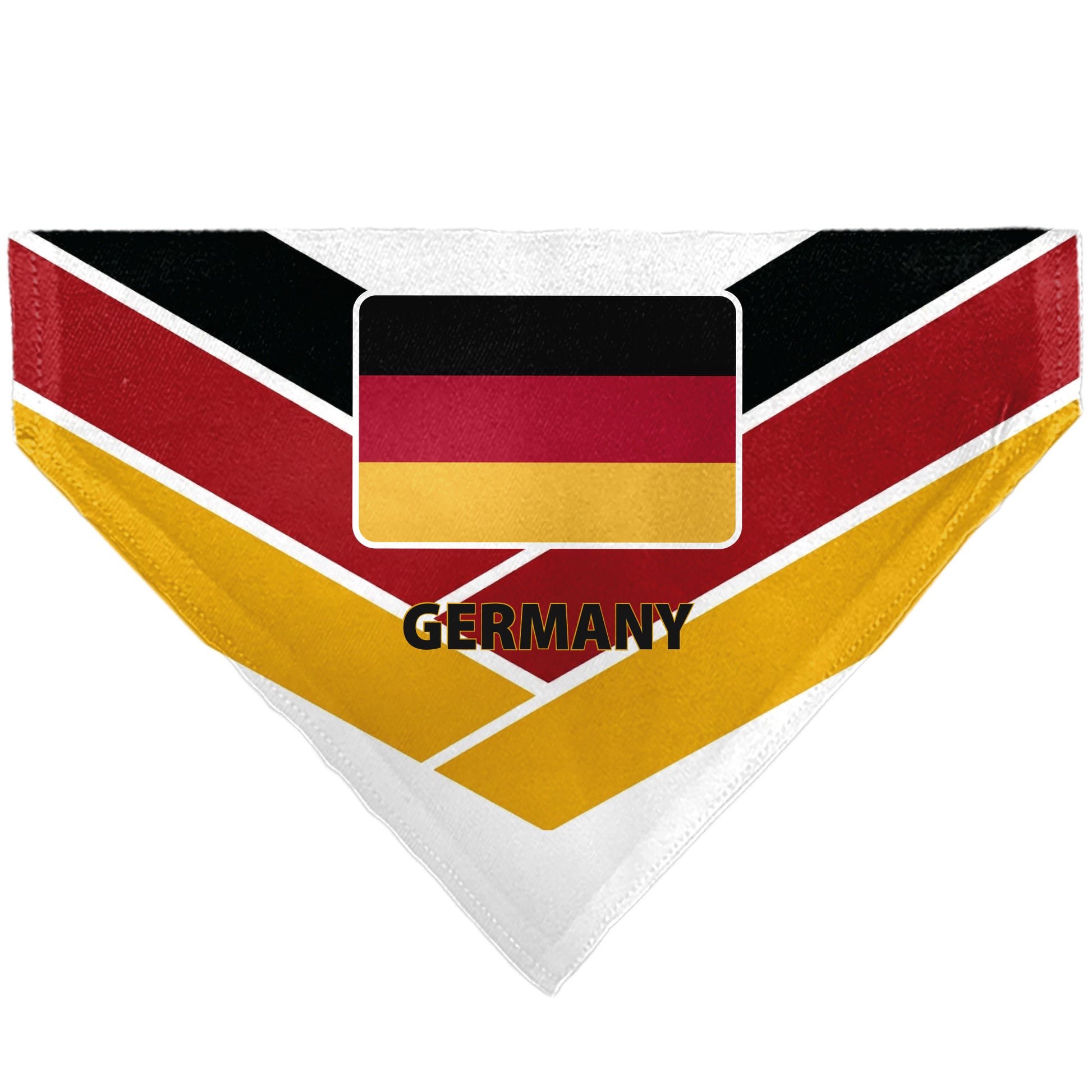 Pet Bandana - Global Soccer Cup Series Germany Spirit Flag Pet Bandanas Buckle-Down