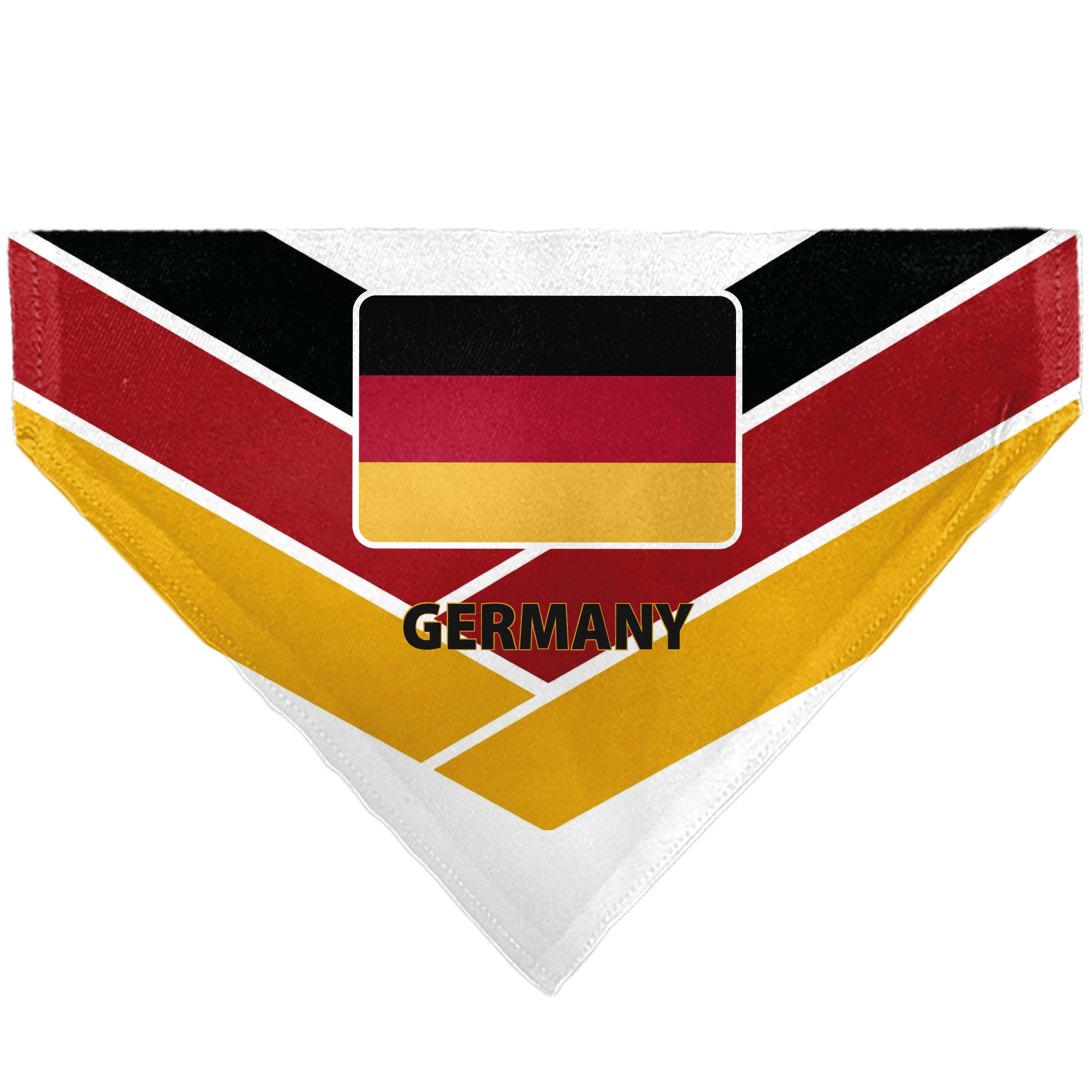Pet Bandana - Global Soccer Cup Series Germany Spirit Flag Pet Bandanas Buckle-Down