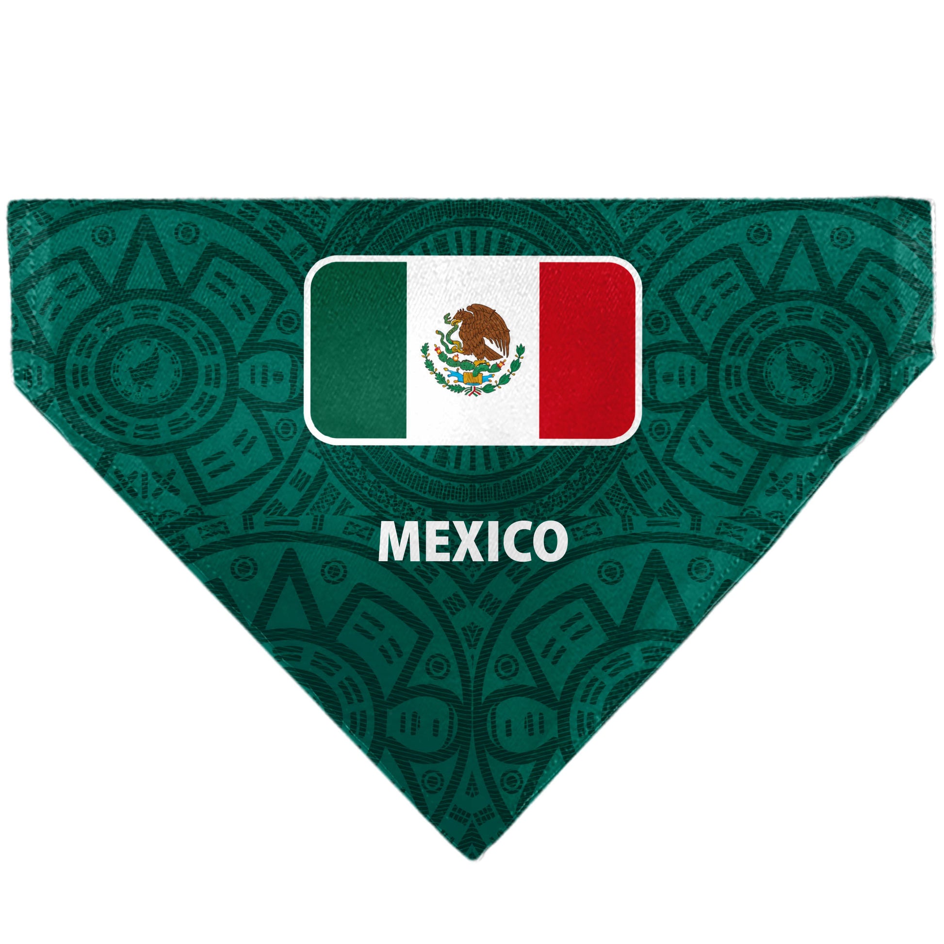 Pet Bandana - Global Soccer Cup Series Mexico Spirit Flag Pet Bandanas Buckle-Down