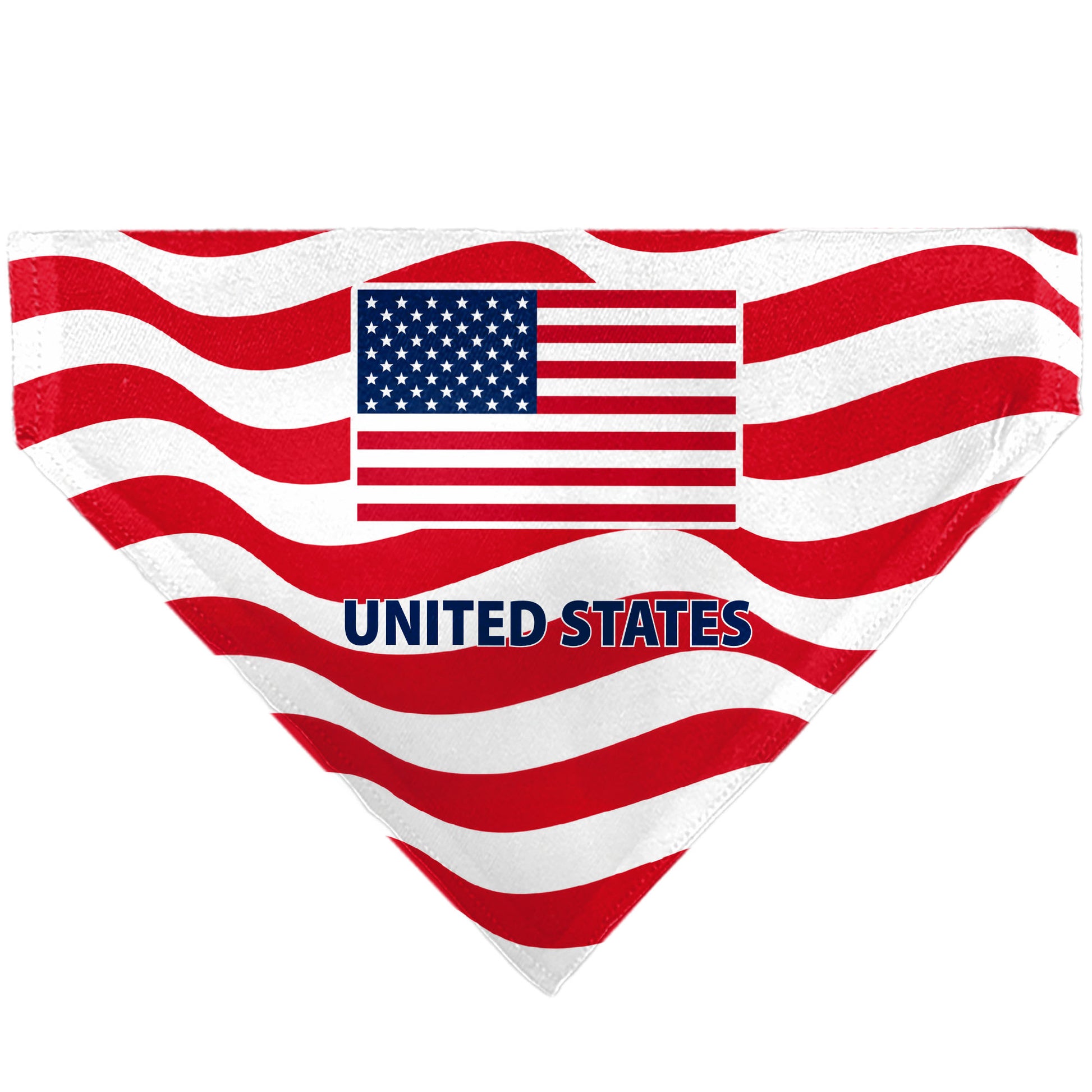 Pet Bandana - Global Soccer Cup Series United States Spirit Flag Pet Bandanas Buckle-Down