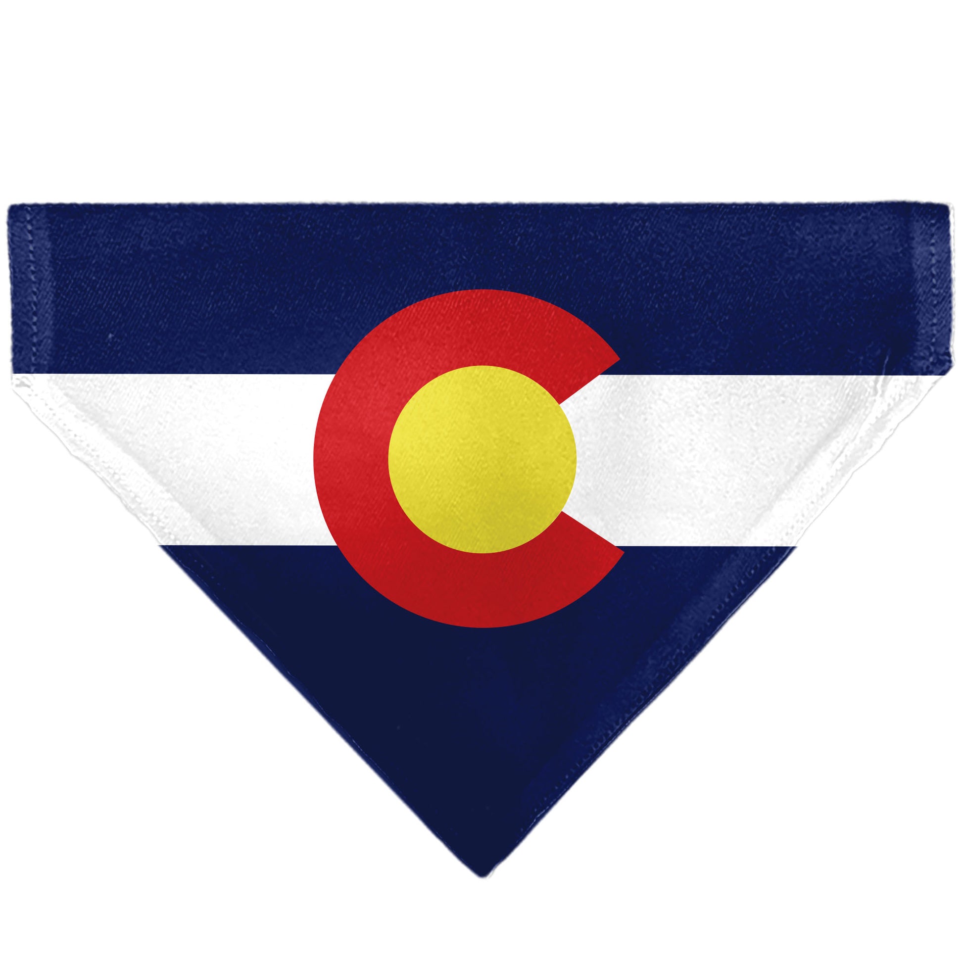 Pet Bandana - Colorado Flag Centered Pet Bandanas Buckle-Down