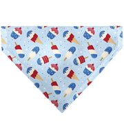 Pet Bandana - Stars and Stripes Desserts Scattered Baby Blue/Red/White/Blue Pet Bandanas Buckle-Down