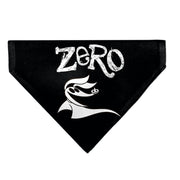 Pet Bandana - Nightmare Before Christmas ZERO Smiling Pose Black/White Pet Bandanas Disney