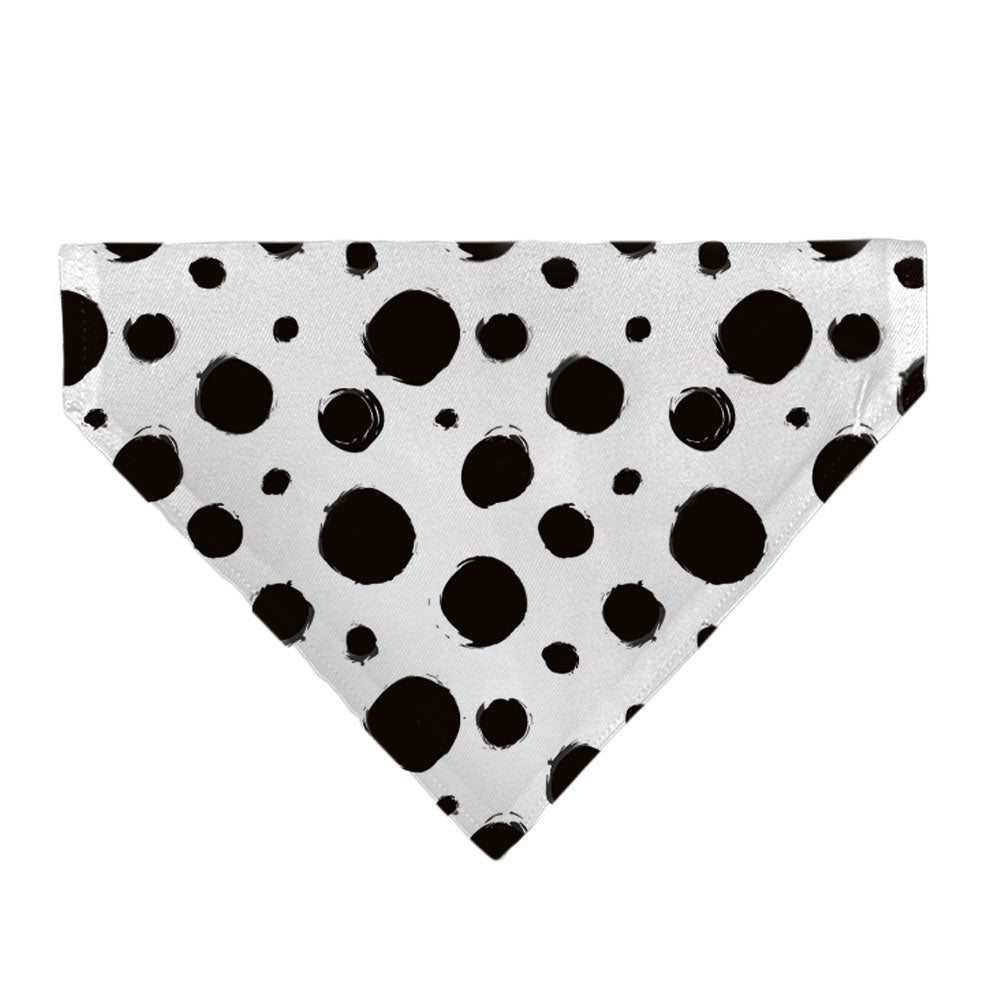 Pet Bandana - 101 Dalmatians Cruella's Spots White/Black Pet Bandanas Disney