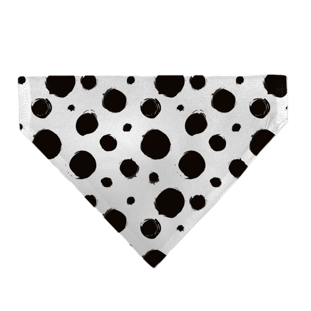 Pet Bandana - 101 Dalmatians Cruella's Spots White/Black Pet Bandanas Disney