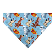 Pet Bandana - Disney Princess Dogs 4-Dog Group Collage/Paws Blues Pet Bandanas Disney