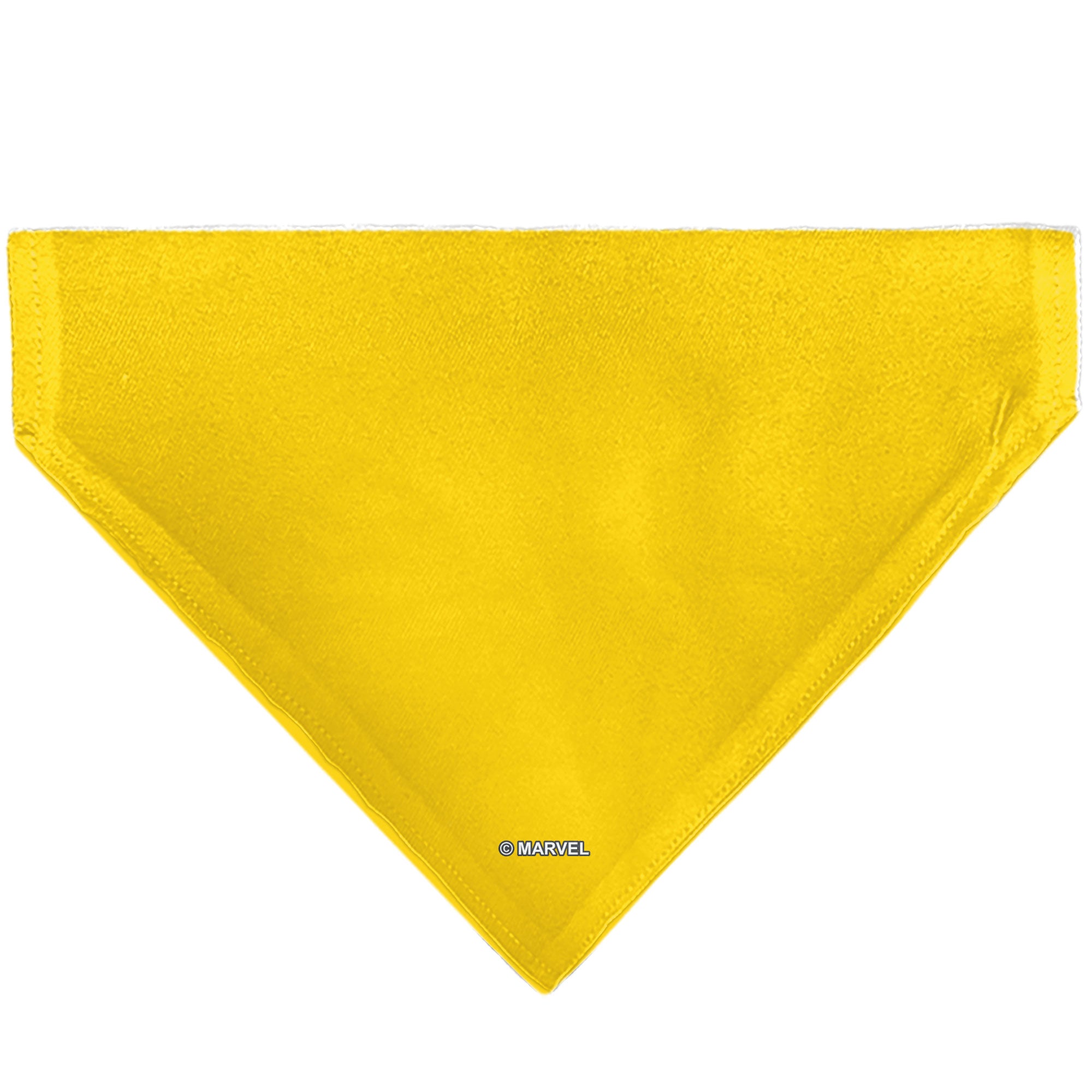 Pet Bandana - X-Men Wolverine Face Yellow Pet Bandanas Marvel Comics