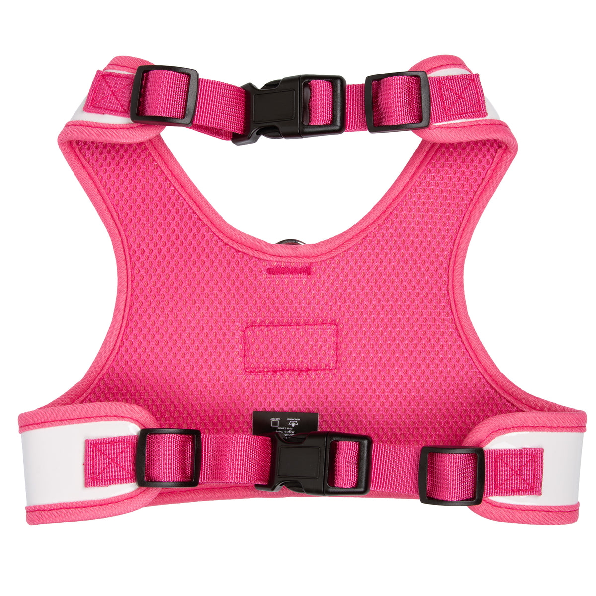 Pet Harness - Barbie Solid White Patent Leather